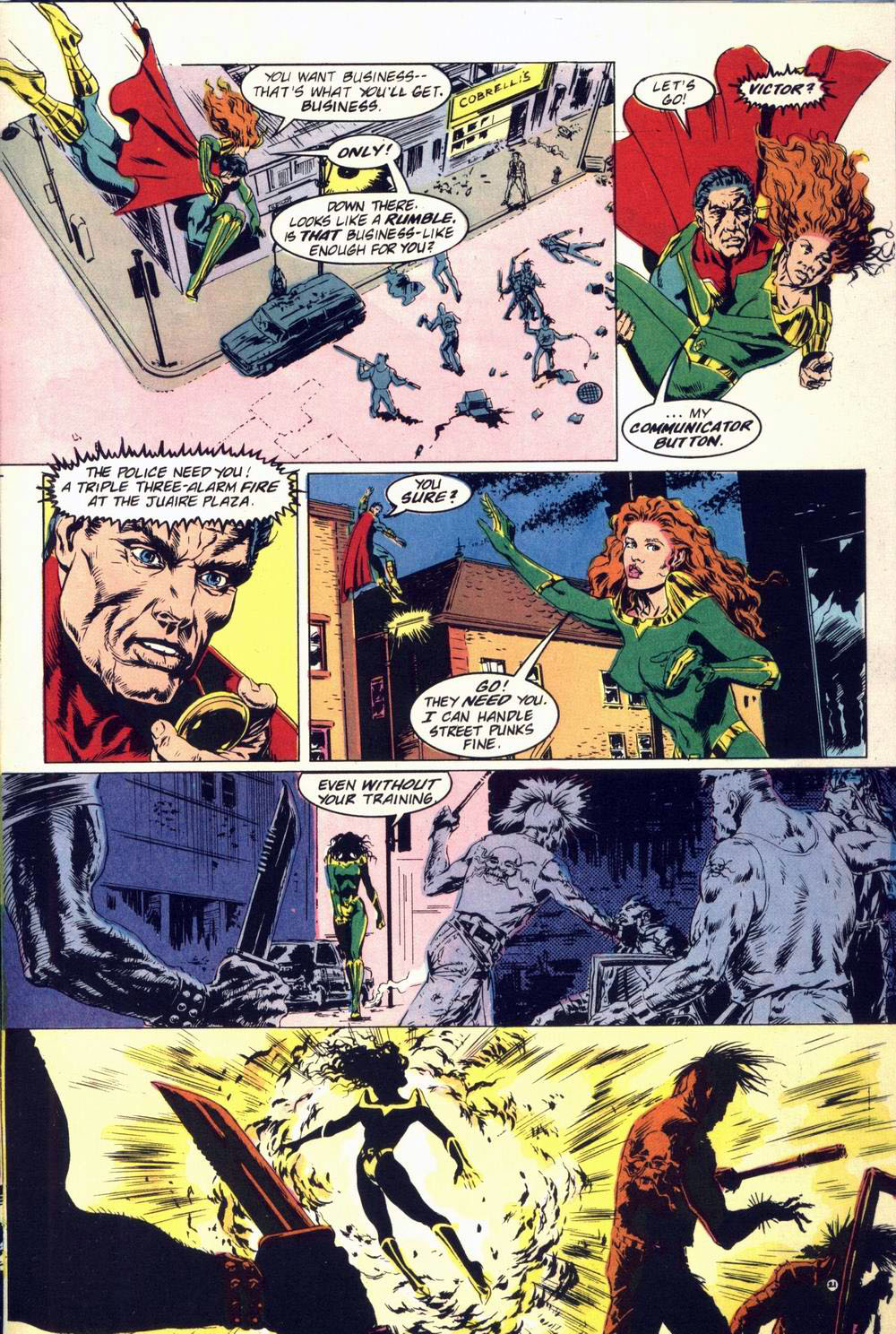 Read online Hero Alliance (1989) comic -  Issue #12 - 23