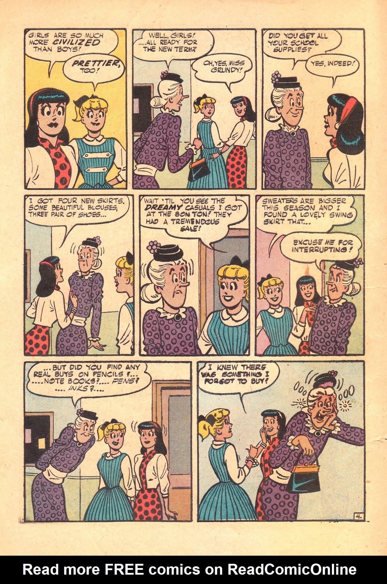 Read online Archie Comics comic -  Issue #089 - 6