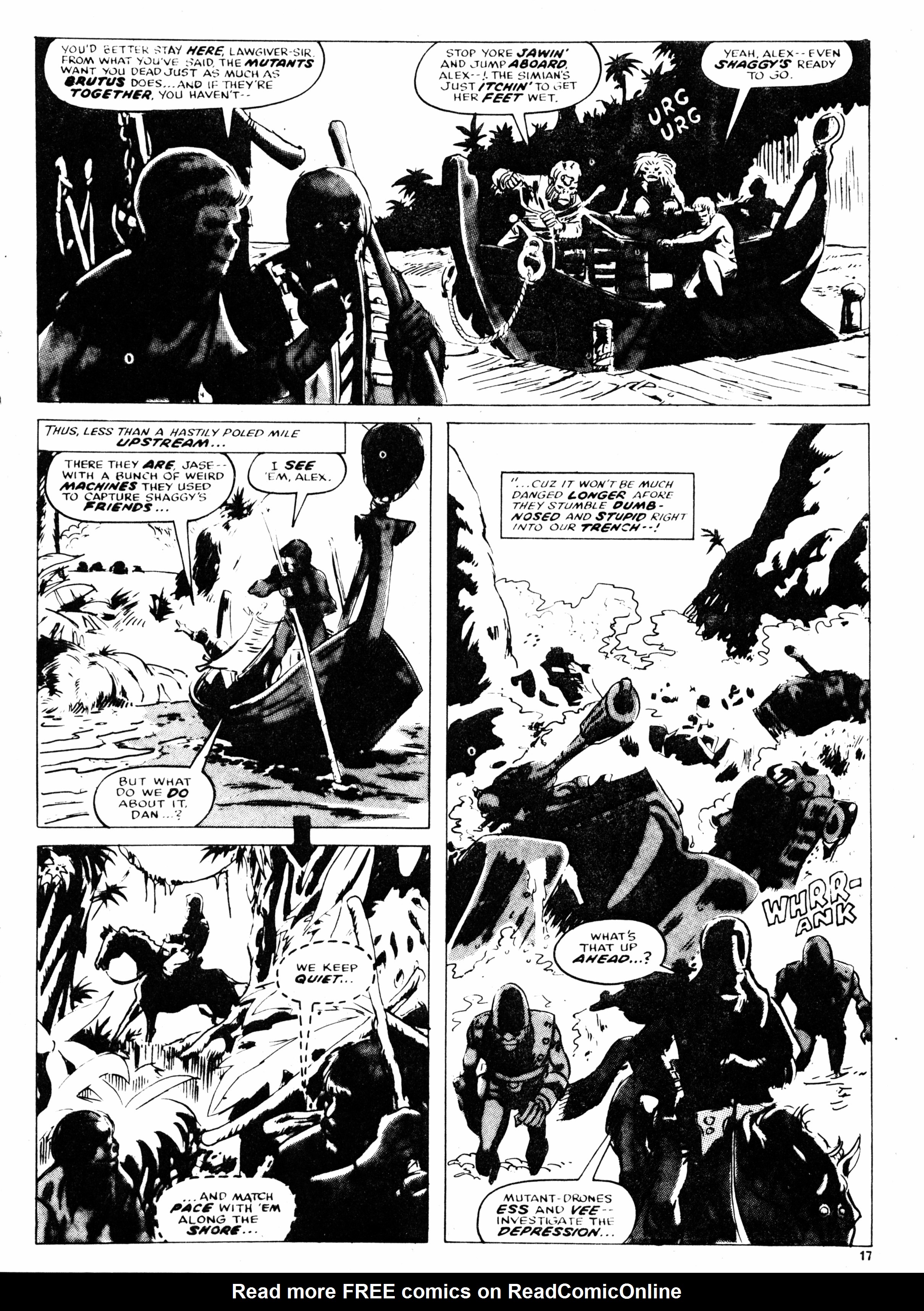 Read online Planet of the Apes (1974) comic -  Issue #19 - 17