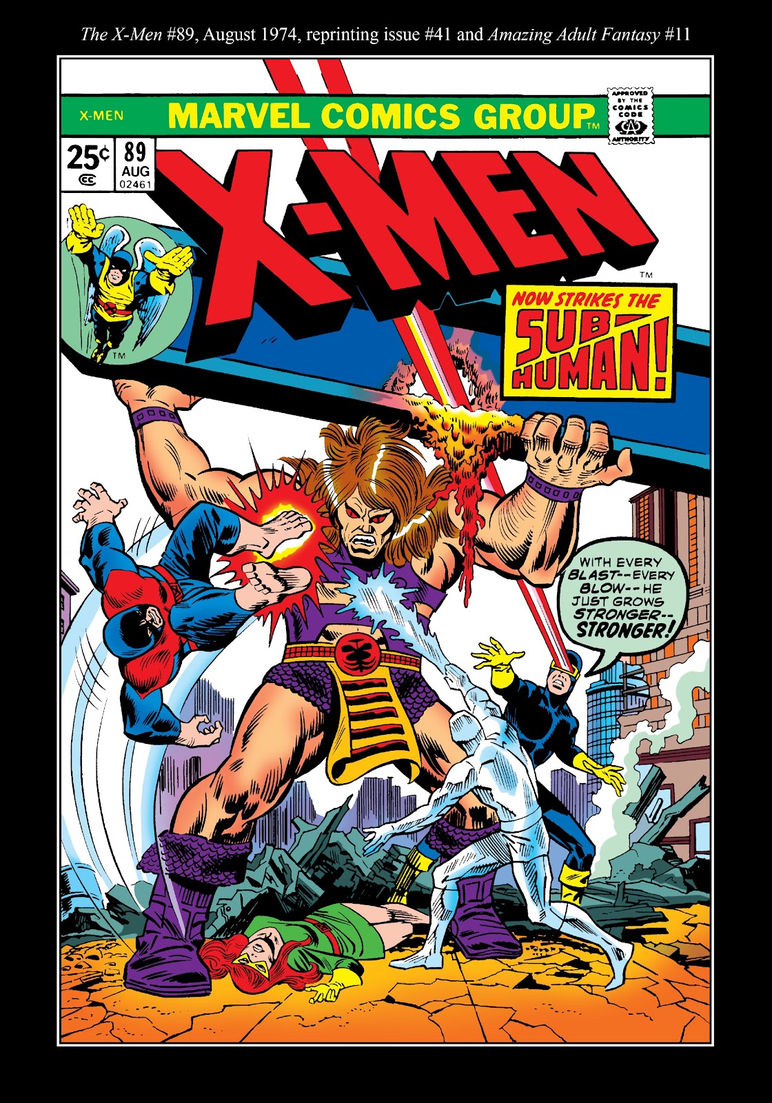 Marvel Masterworks: The X-Men issue TPB 8 (Part 3) - Page 95