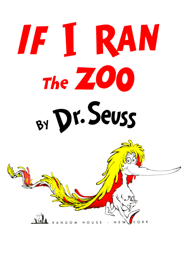 Read online If I Ran the Zoo comic -  Issue # Full - 3
