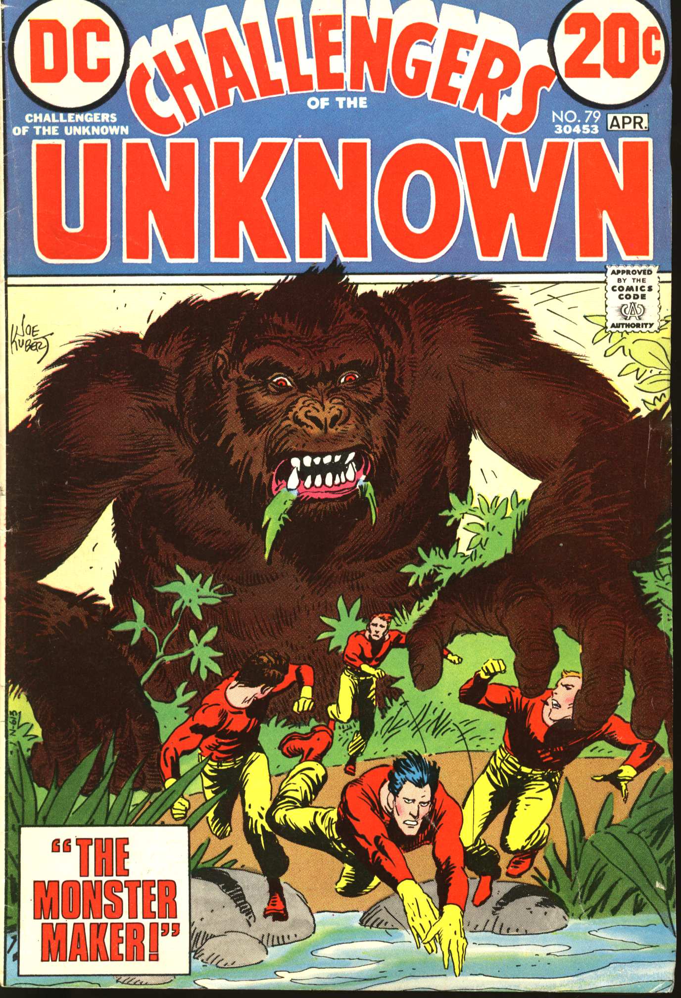 Read online Challengers of the Unknown (1958) comic -  Issue #79 - 1