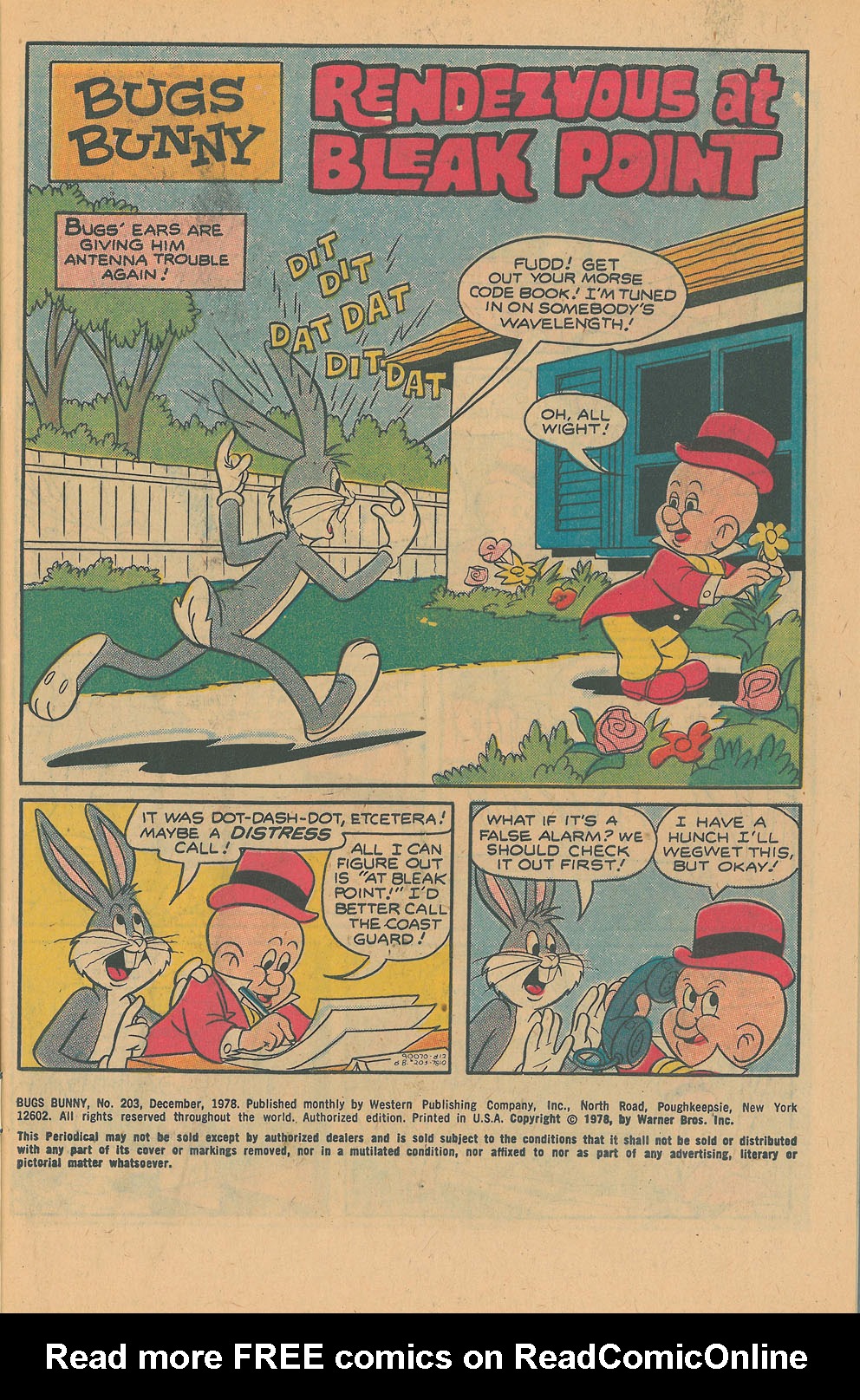Read online Bugs Bunny comic -  Issue #203 - 3