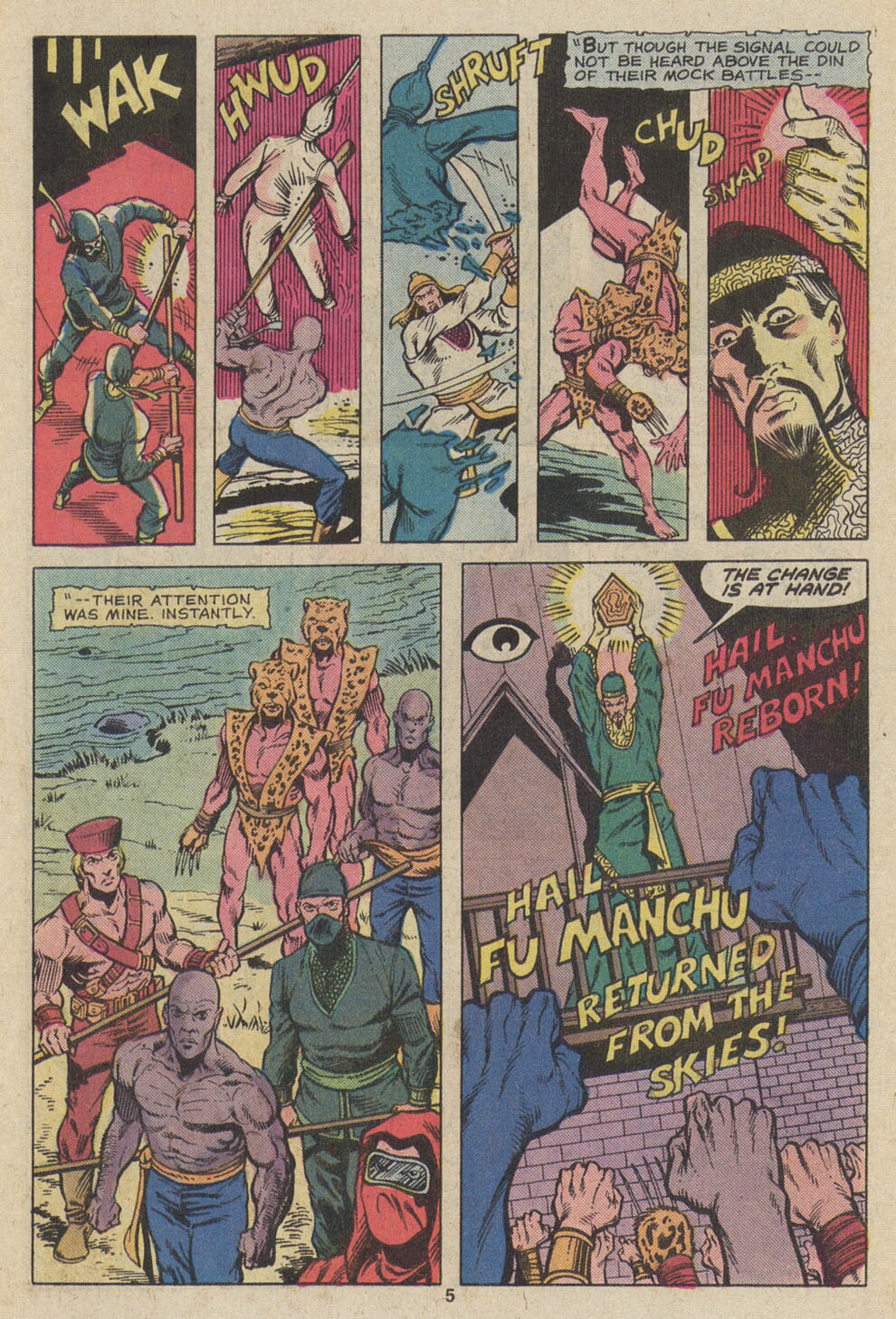Master of Kung Fu (1974) Issue #83 #68 - English 5