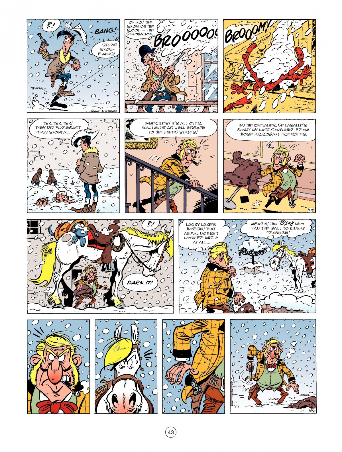 Read online A Lucky Luke Adventure comic -  Issue #52 - 45