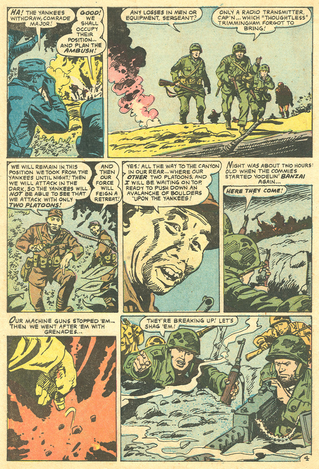 Read online Marines in Battle comic -  Issue #21 - 6