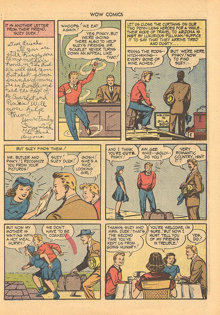Read online Wow Comics comic -  Issue #25 - 29