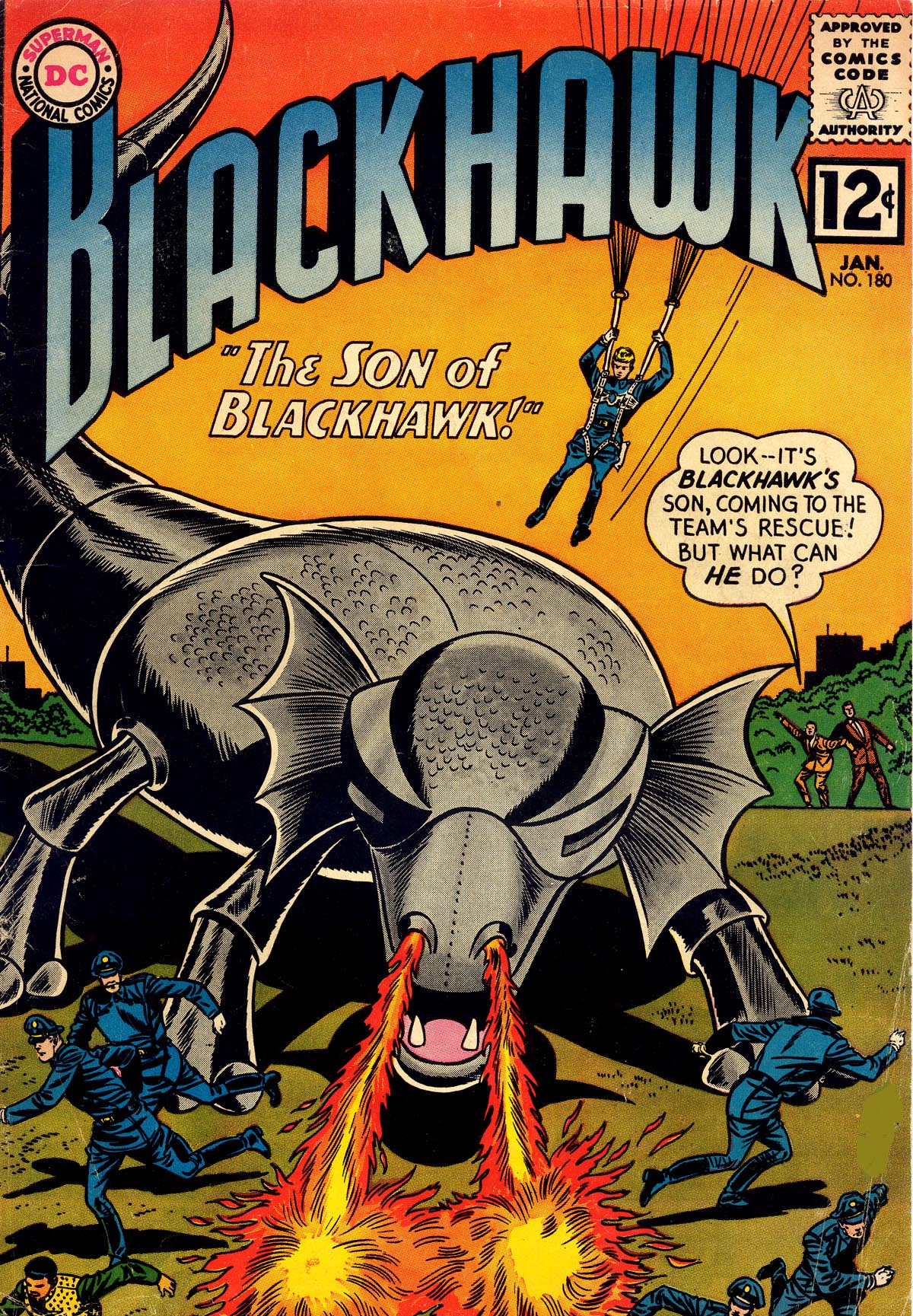 Read online Blackhawk (1957) comic -  Issue #180 - 1