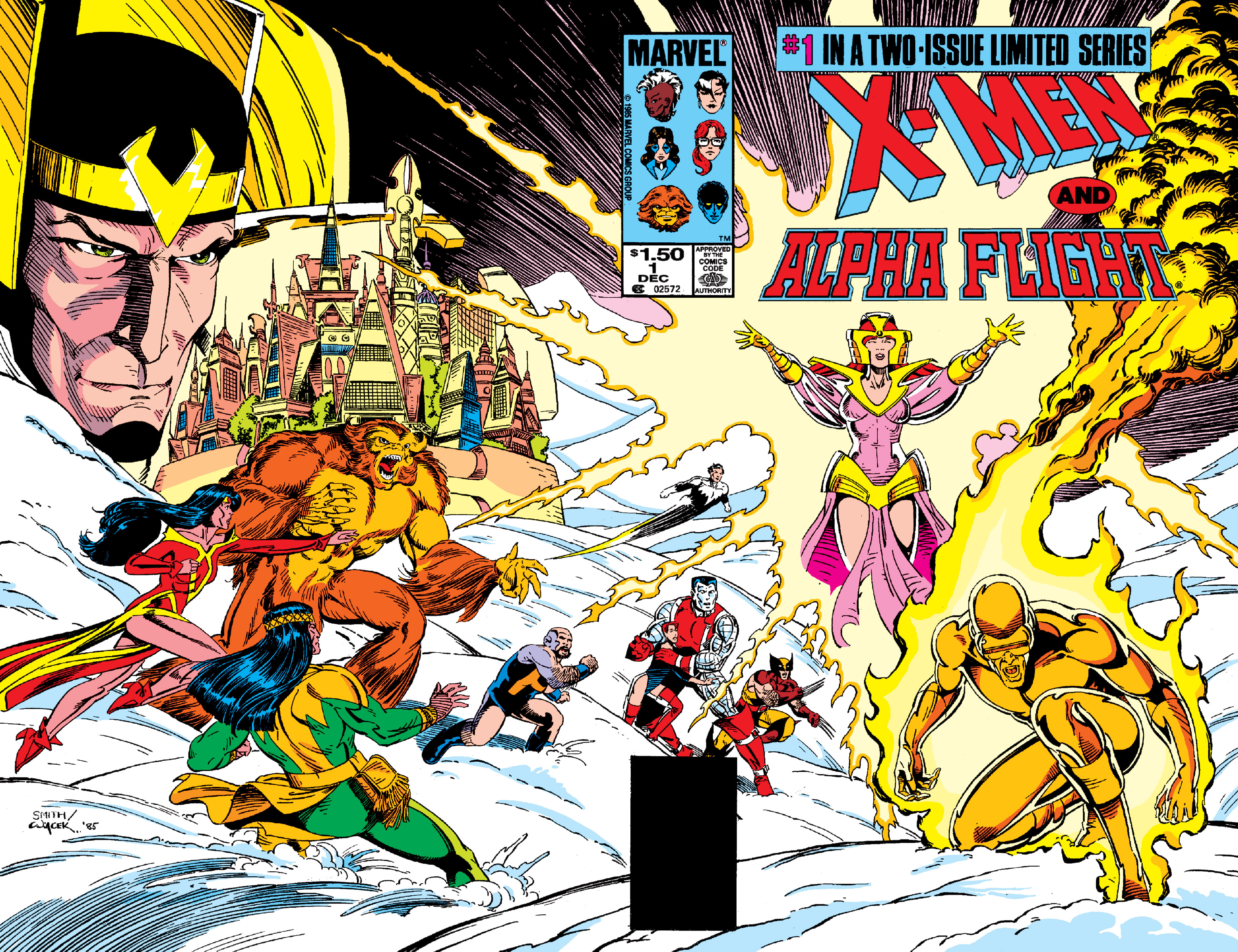 Read online X-Men/Alpha Flight comic -  Issue #1 - 2