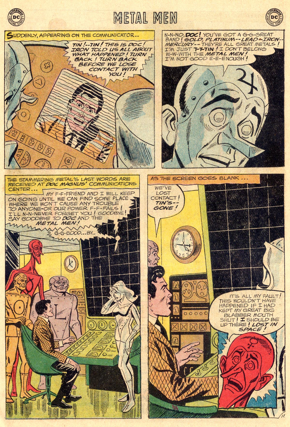 Read online Metal Men (1963) comic -  Issue #13 - 15