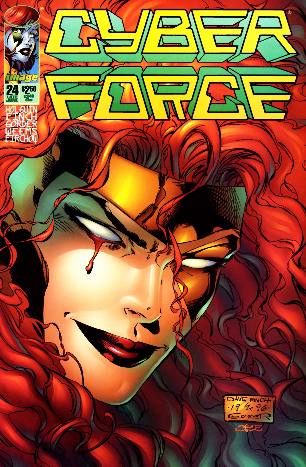 Read online Cyberforce (1993) comic -  Issue #24 - 1