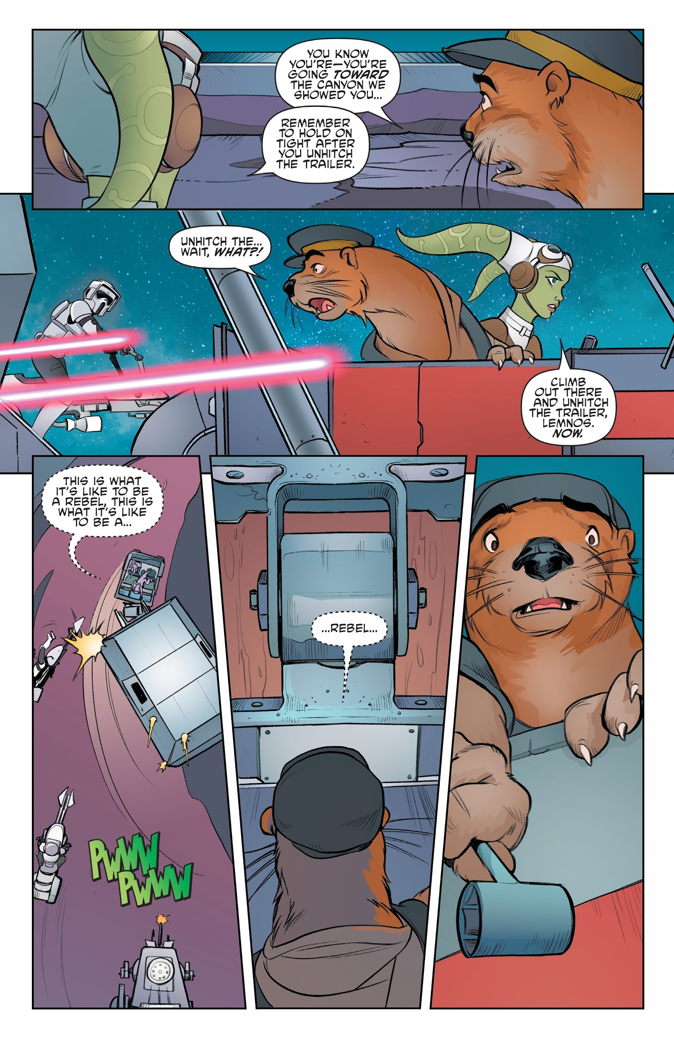 Read online Star Wars Forces of Destiny-Hera comic -  Issue # Full - 20