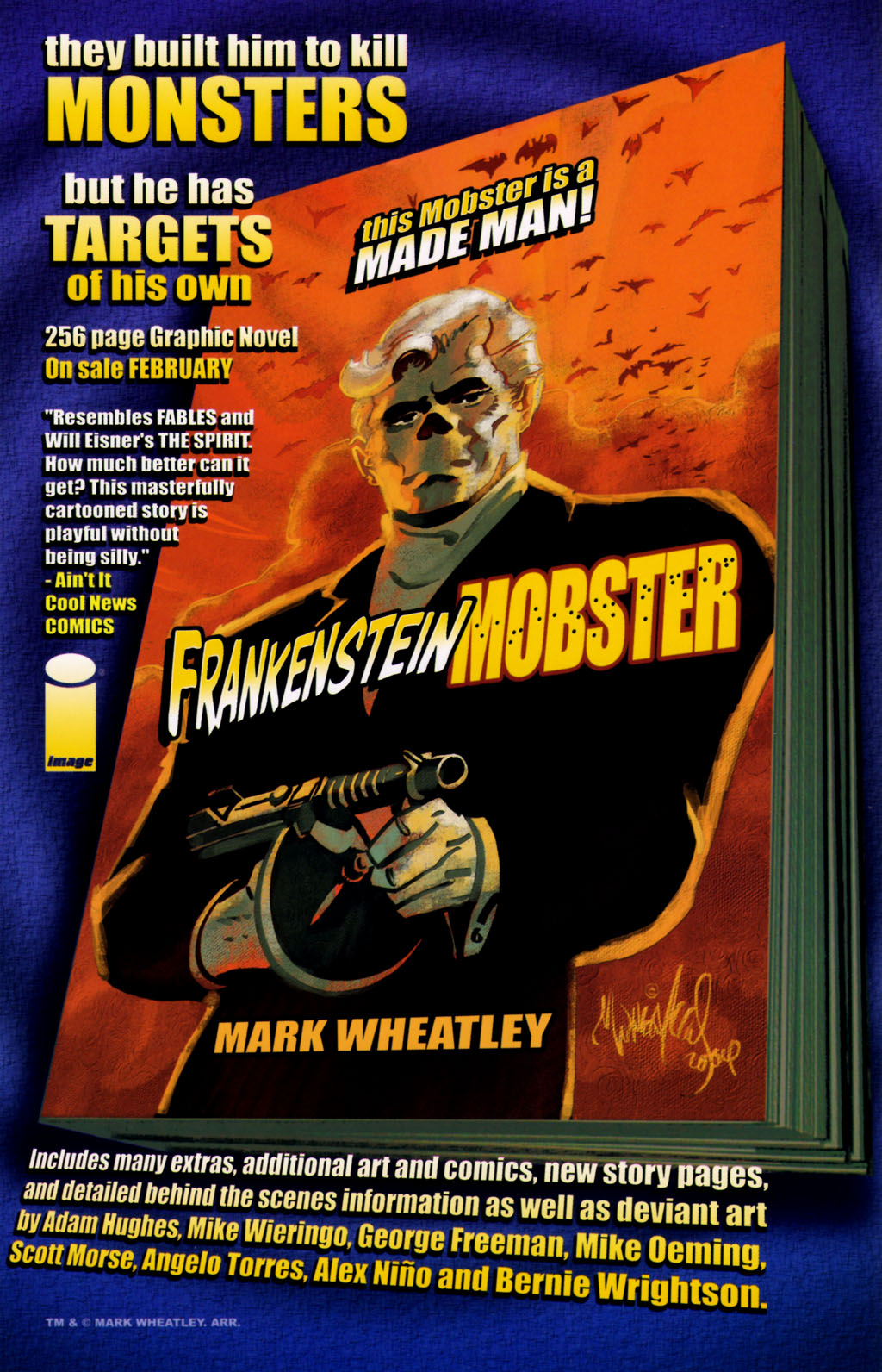 Read online Frankenstein Mobster comic -  Issue #7 - 36