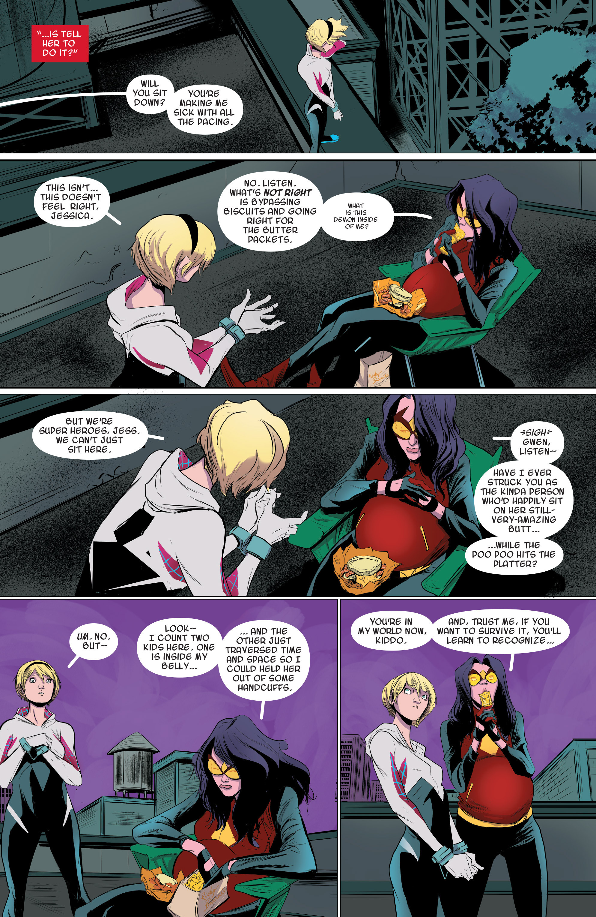 Read online Spider-Gwen [II] comic -  Issue #3 - 4