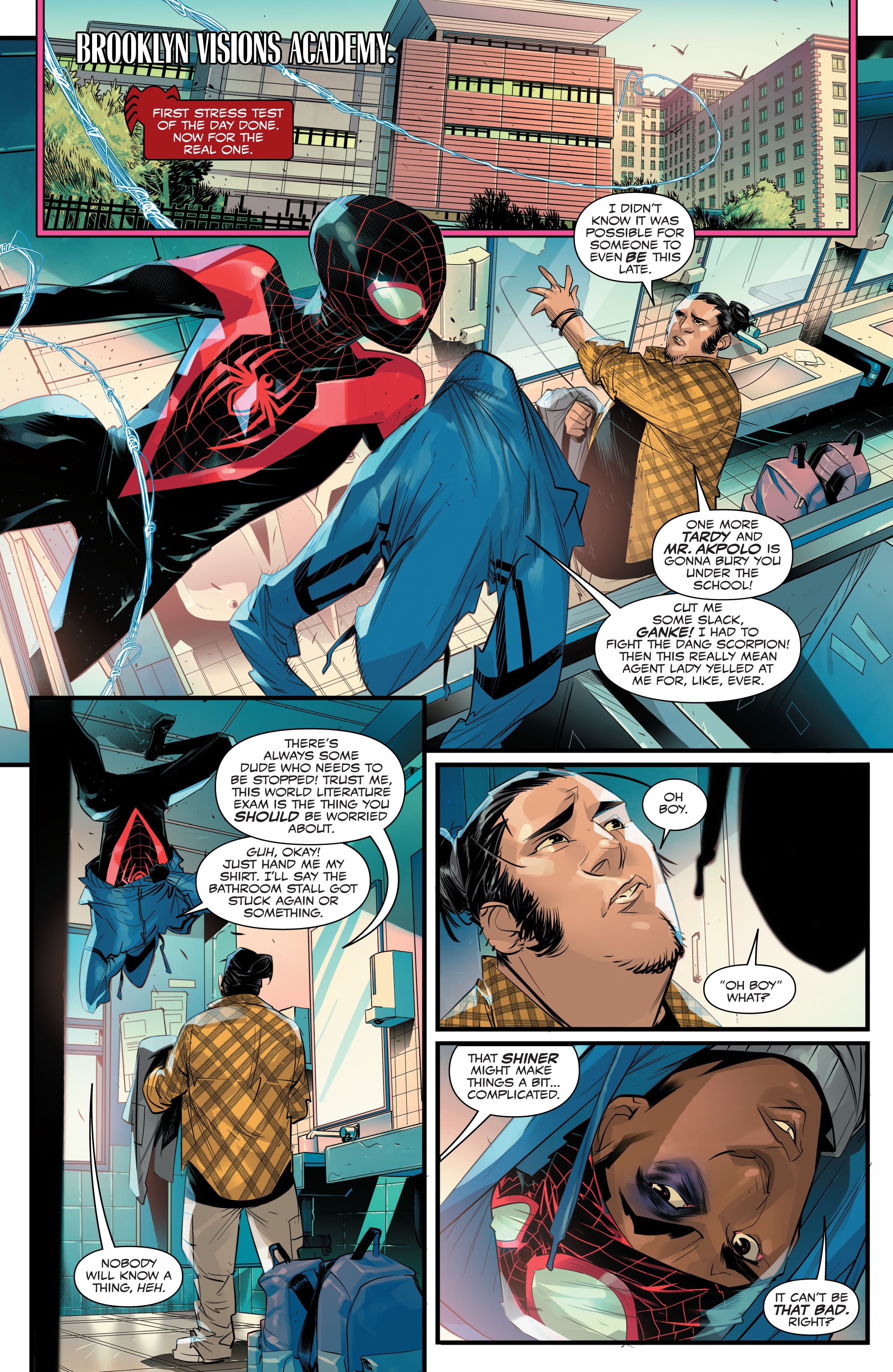 Read online Miles Morales: Spider-Man (2022) comic -  Issue #1 - 14