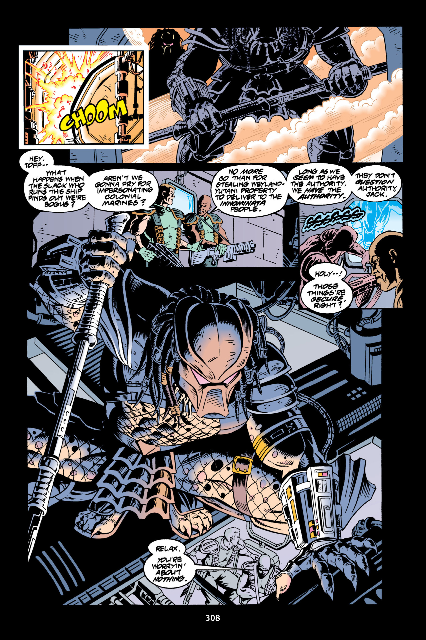 Read online Aliens vs. Predator Omnibus comic -  Issue # _TPB 2 Part 3 - 83