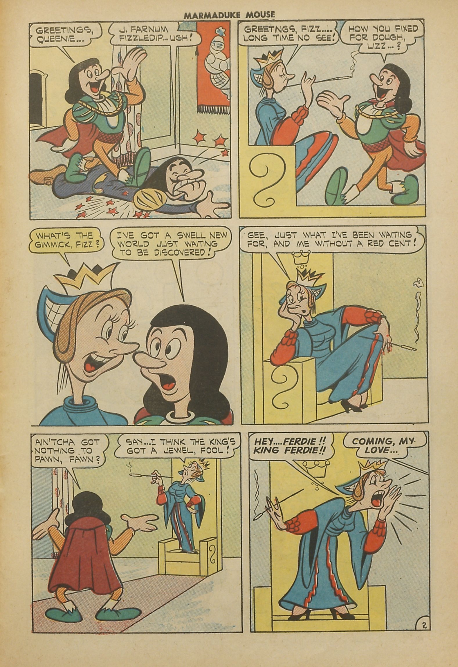 Read online Marmaduke Mouse comic -  Issue #50 - 27