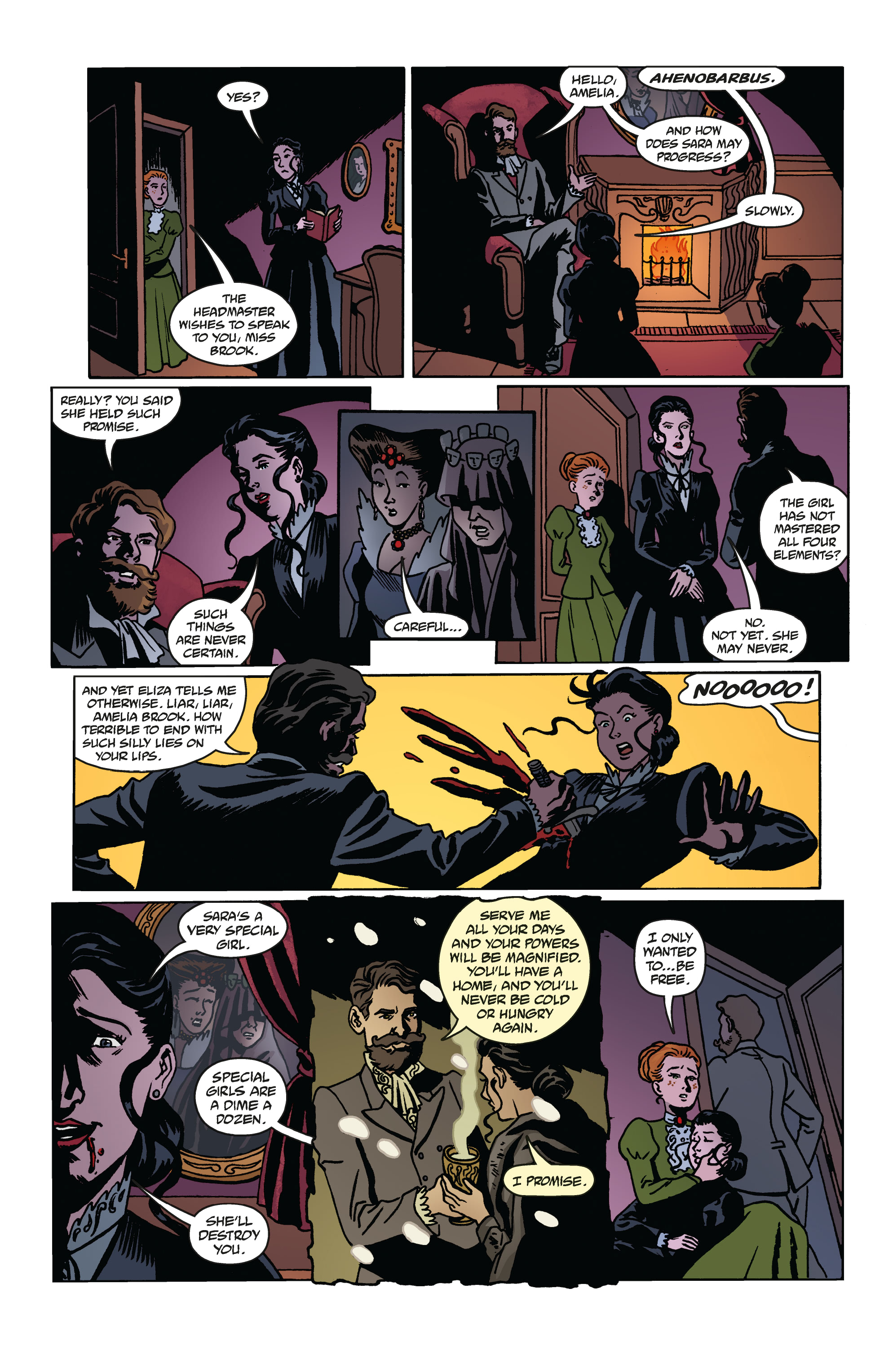 Read online Castle Full of Blackbirds comic -  Issue #4 - 16