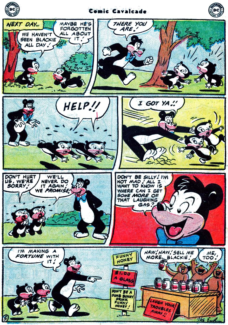 Read online Comic Cavalcade comic -  Issue #60 - 14