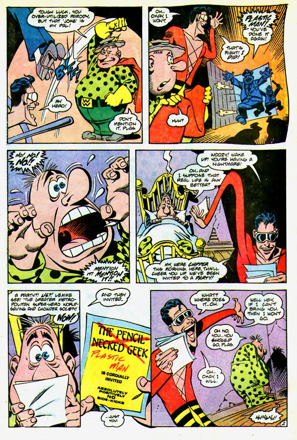 Read online Plastic Man (1988) comic -  Issue #3 - 3