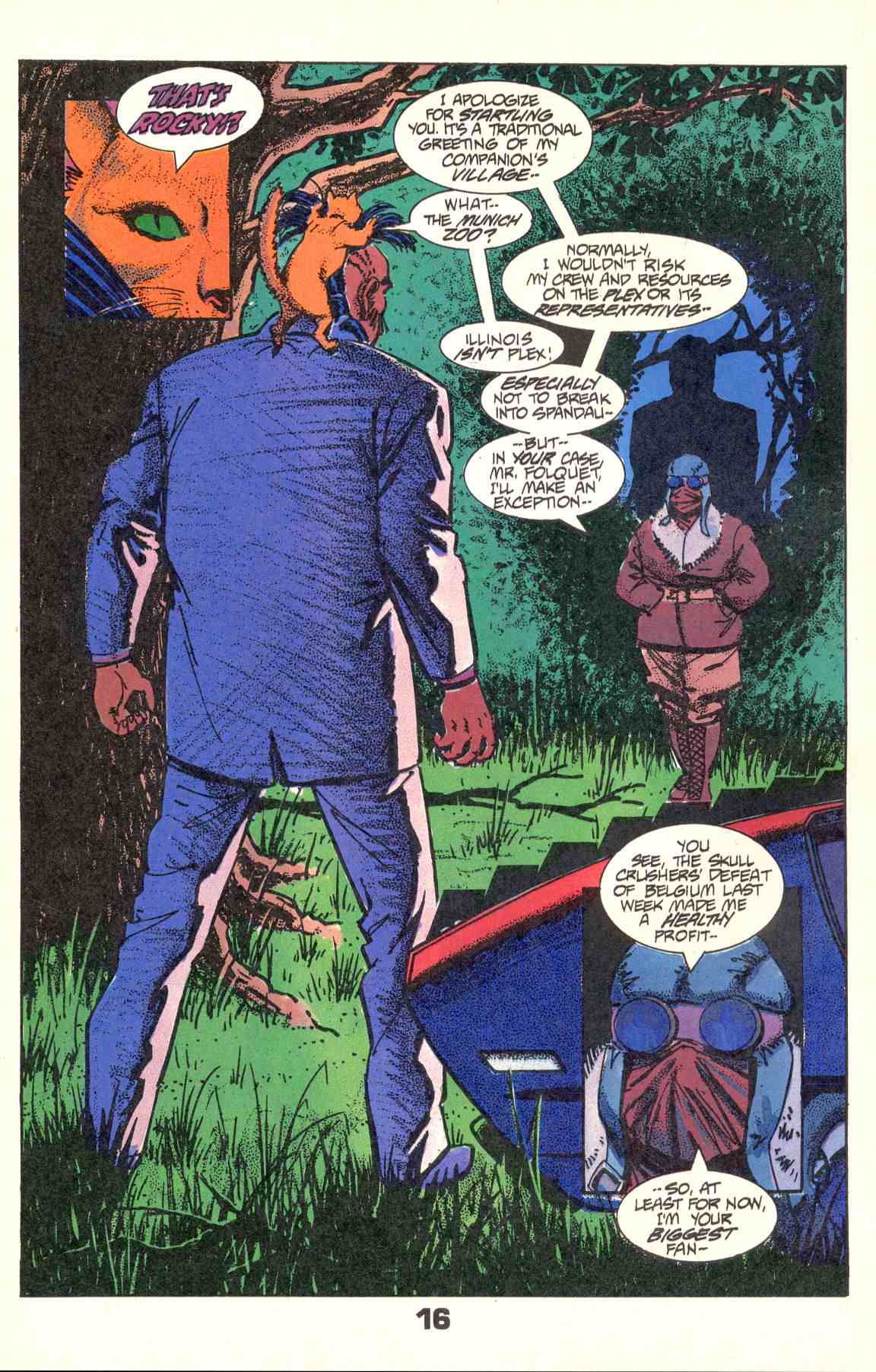 Read online Howard Chaykin's American Flagg comic -  Issue #3 - 18