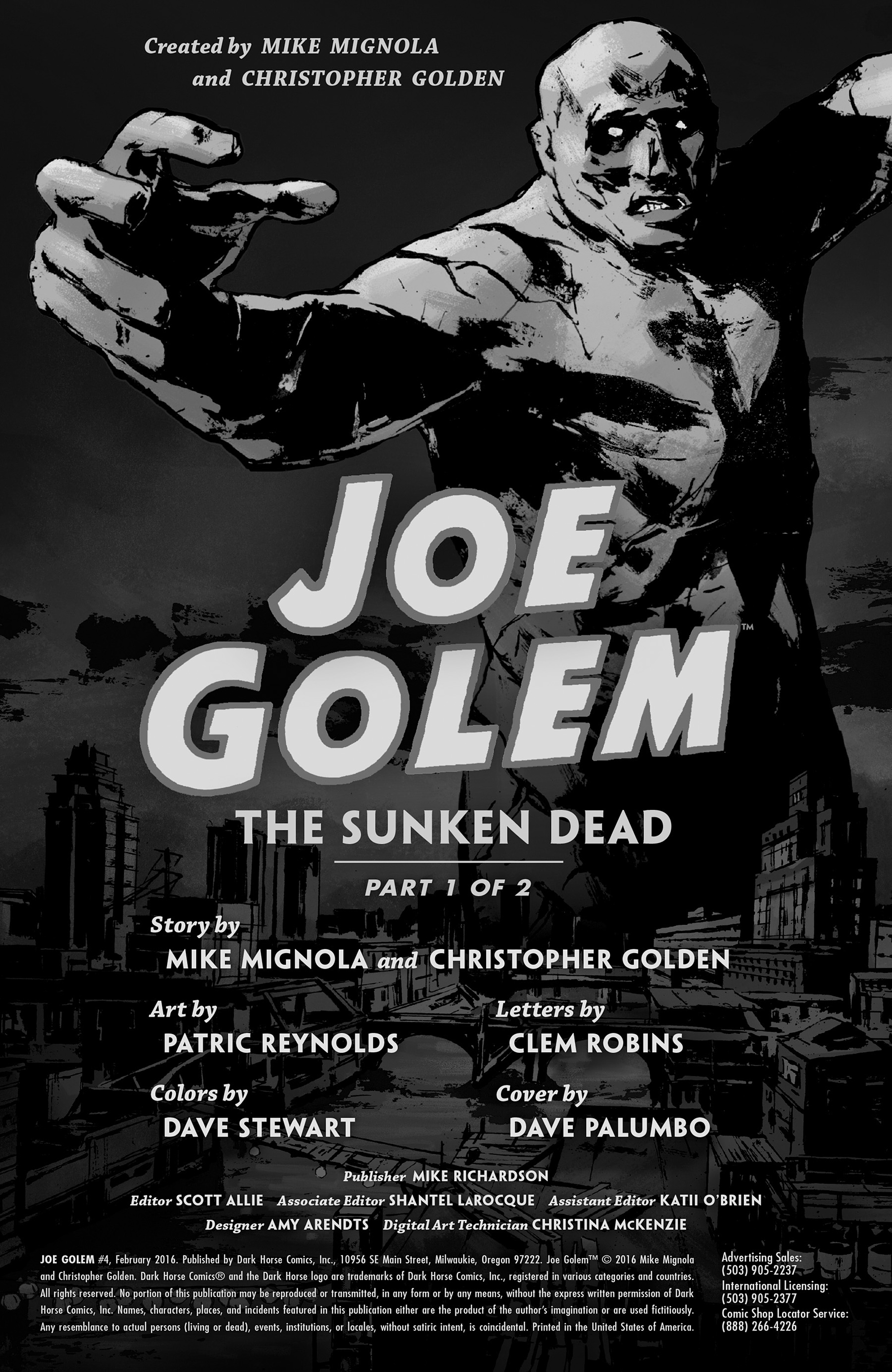 Read online Joe Golem comic -  Issue #4 - 2