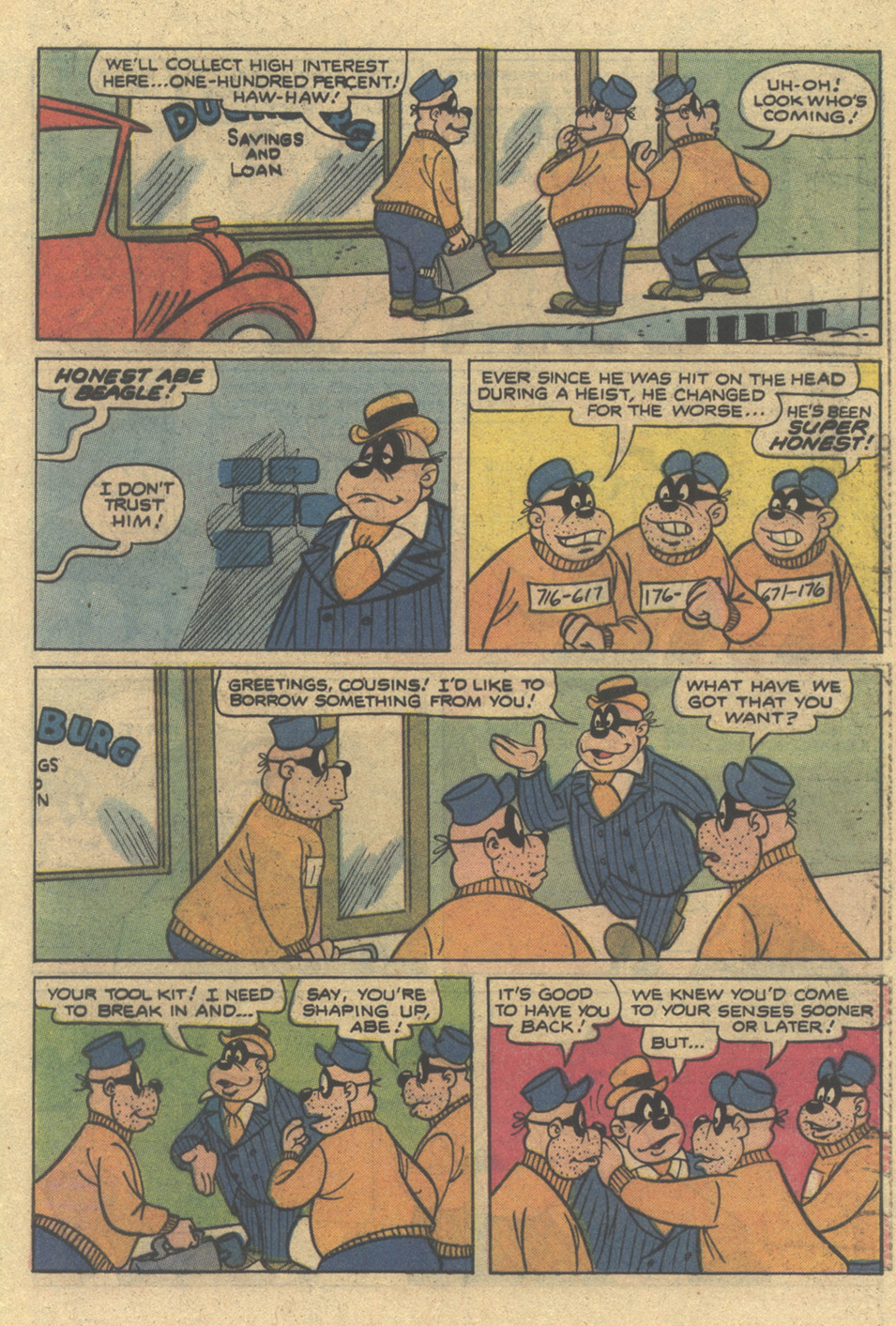 Read online Walt Disney THE BEAGLE BOYS comic -  Issue #47 - 21