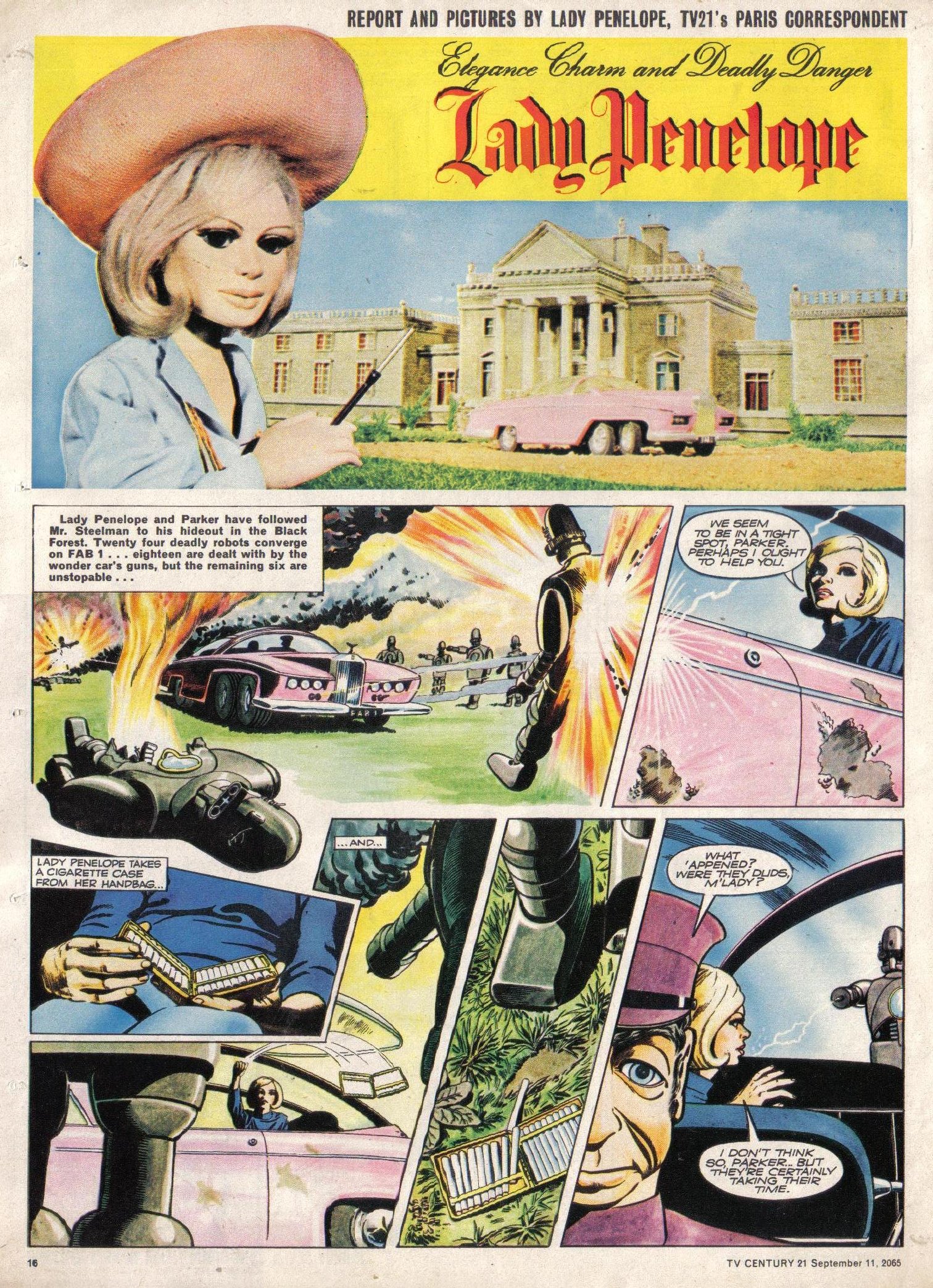 Read online TV Century 21 (TV 21) comic -  Issue #34 - 15