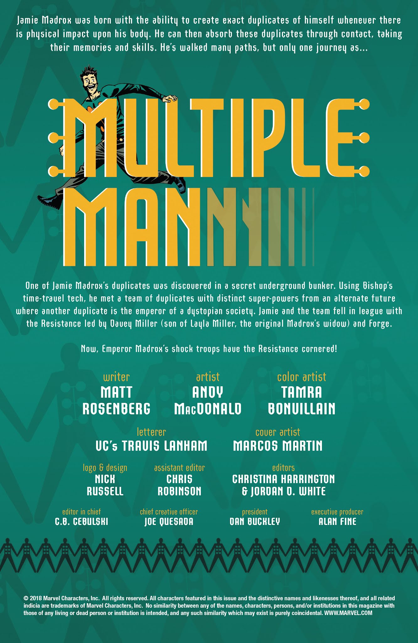 Read online Multiple Man comic -  Issue #3 - 2
