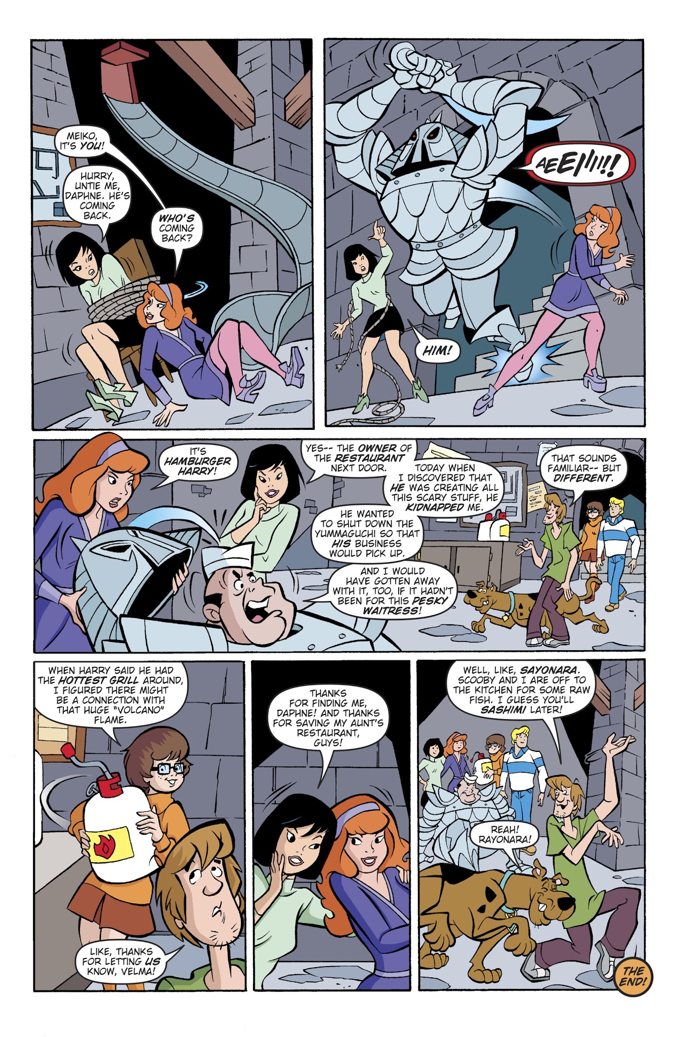 Read online Scooby-Doo: Where Are You? comic -  Issue #84 - 17