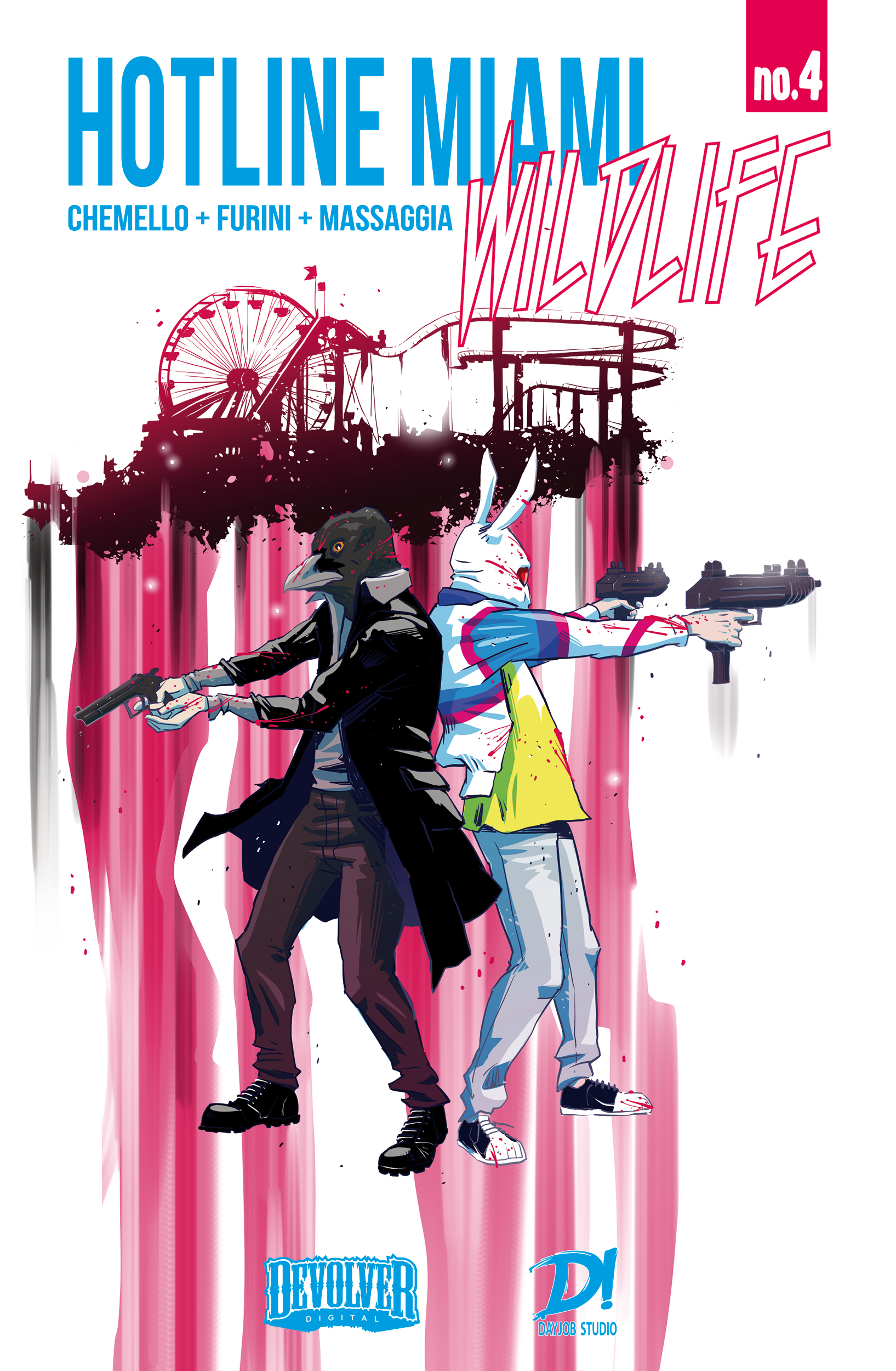 Read online Hotline Miami 2: Wrong Number comic -  Issue #4 - 1