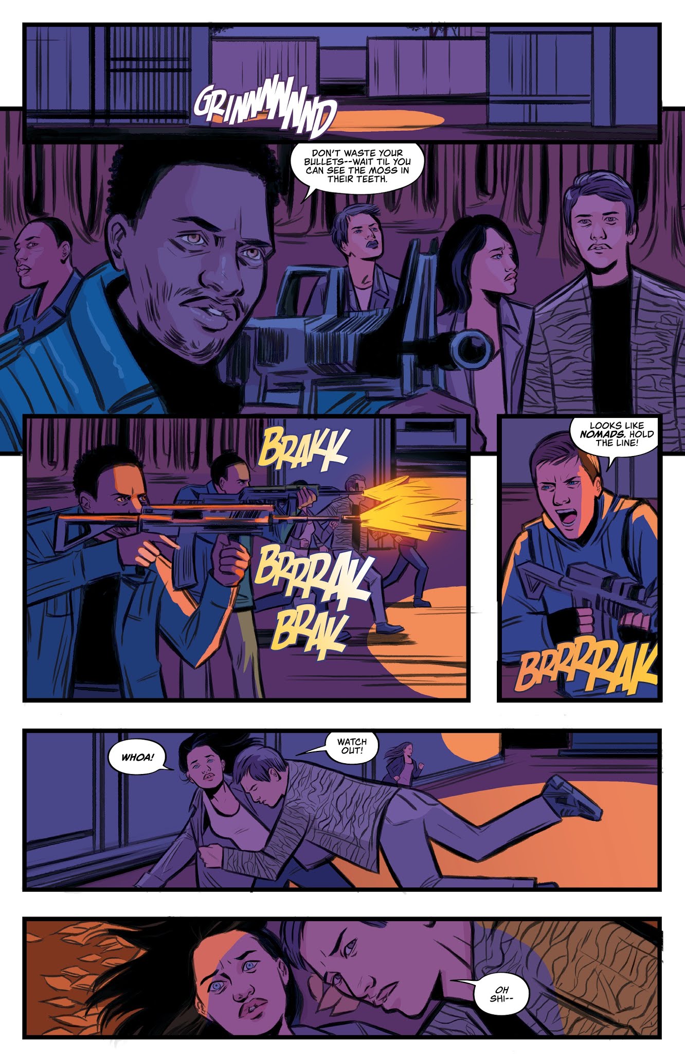 Read online The Wilds comic -  Issue #5 - 11