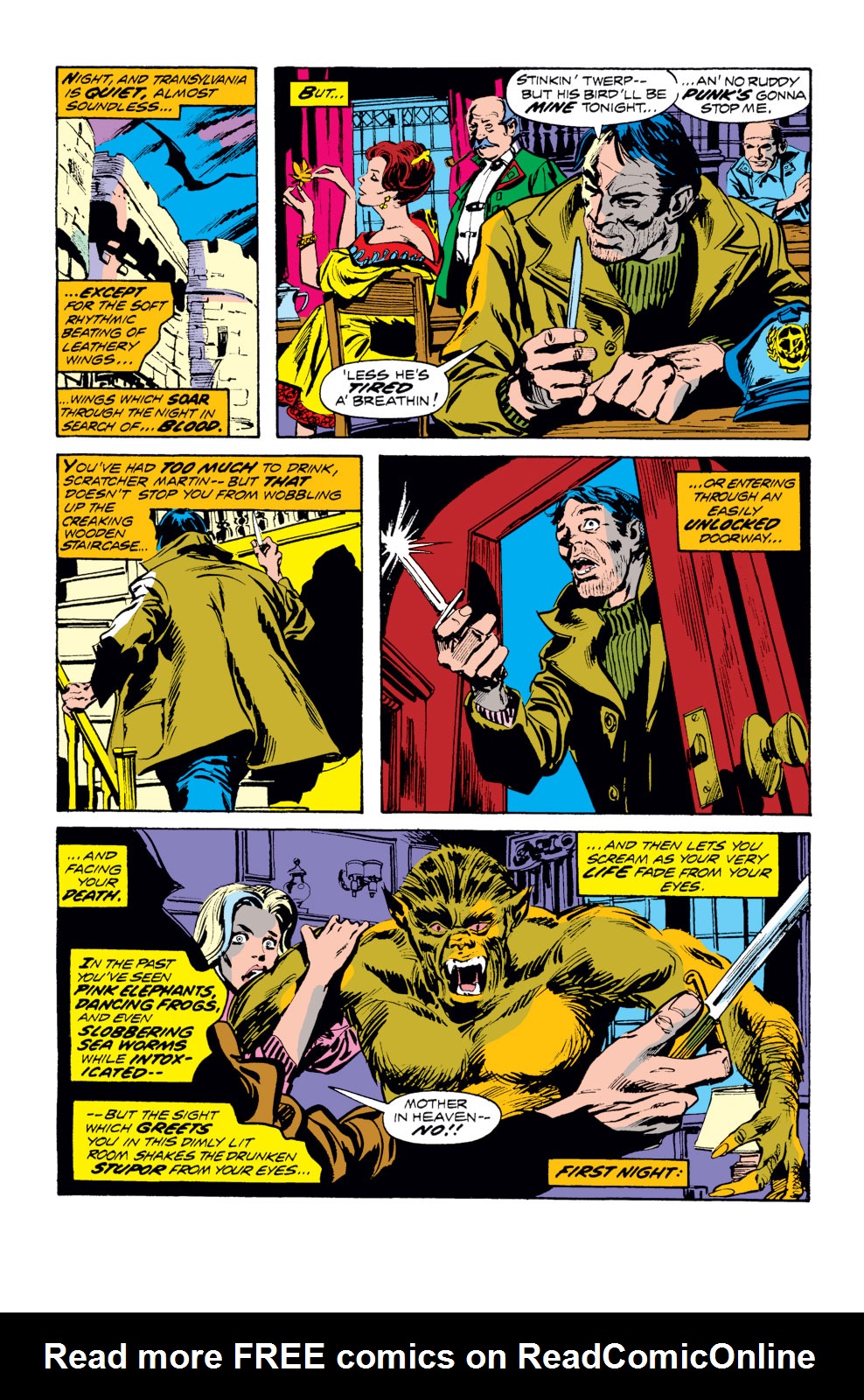 Read online Tomb of Dracula (1972) comic -  Issue #18 - 7