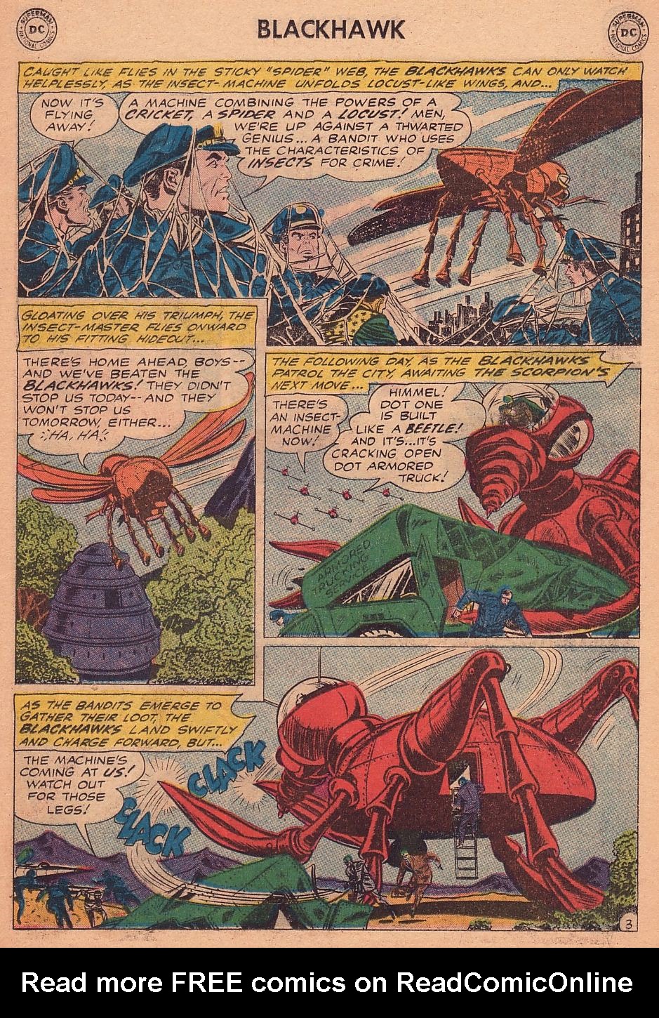 Read online Blackhawk (1957) comic -  Issue #146 - 25