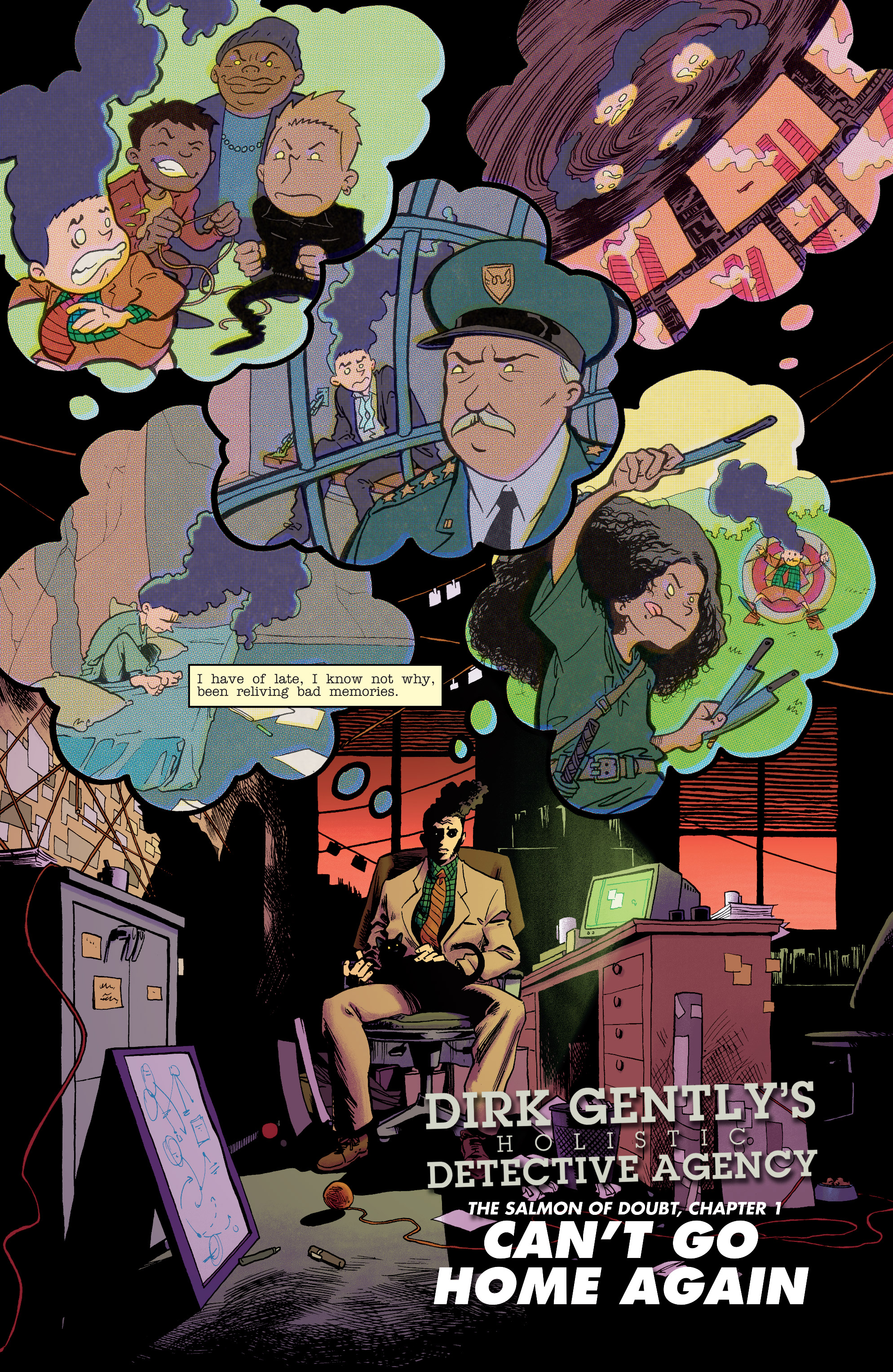Read online Dirk Gently's Holistic Detective Agency: The Salmon of Doubt comic -  Issue # TPB 1 - 7