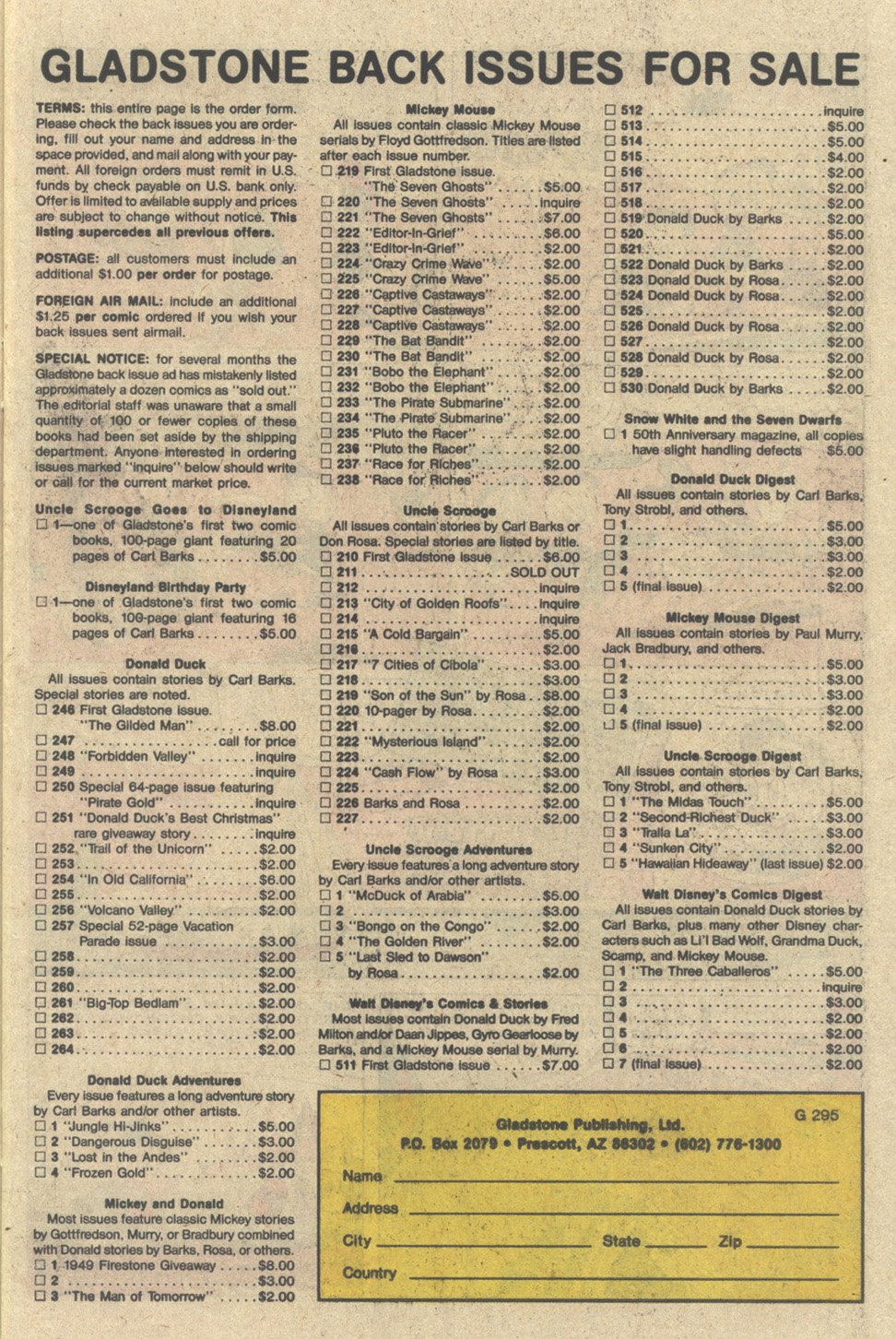 Read online Walt Disney's Donald Duck Adventures (1987) comic -  Issue #8 - 11