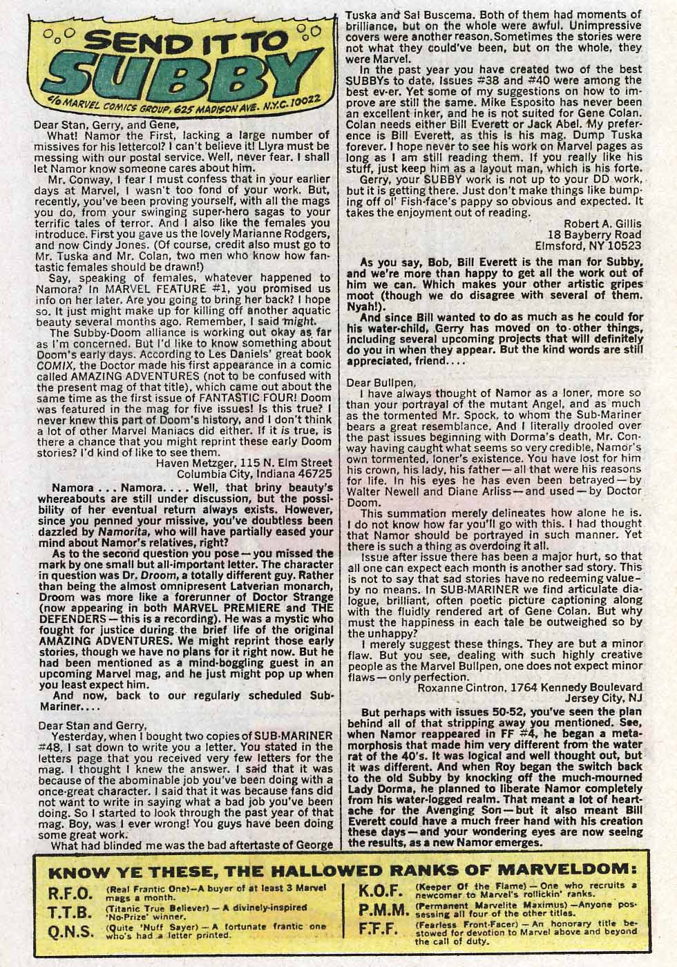 Read online The Sub-Mariner comic -  Issue #52 - 25
