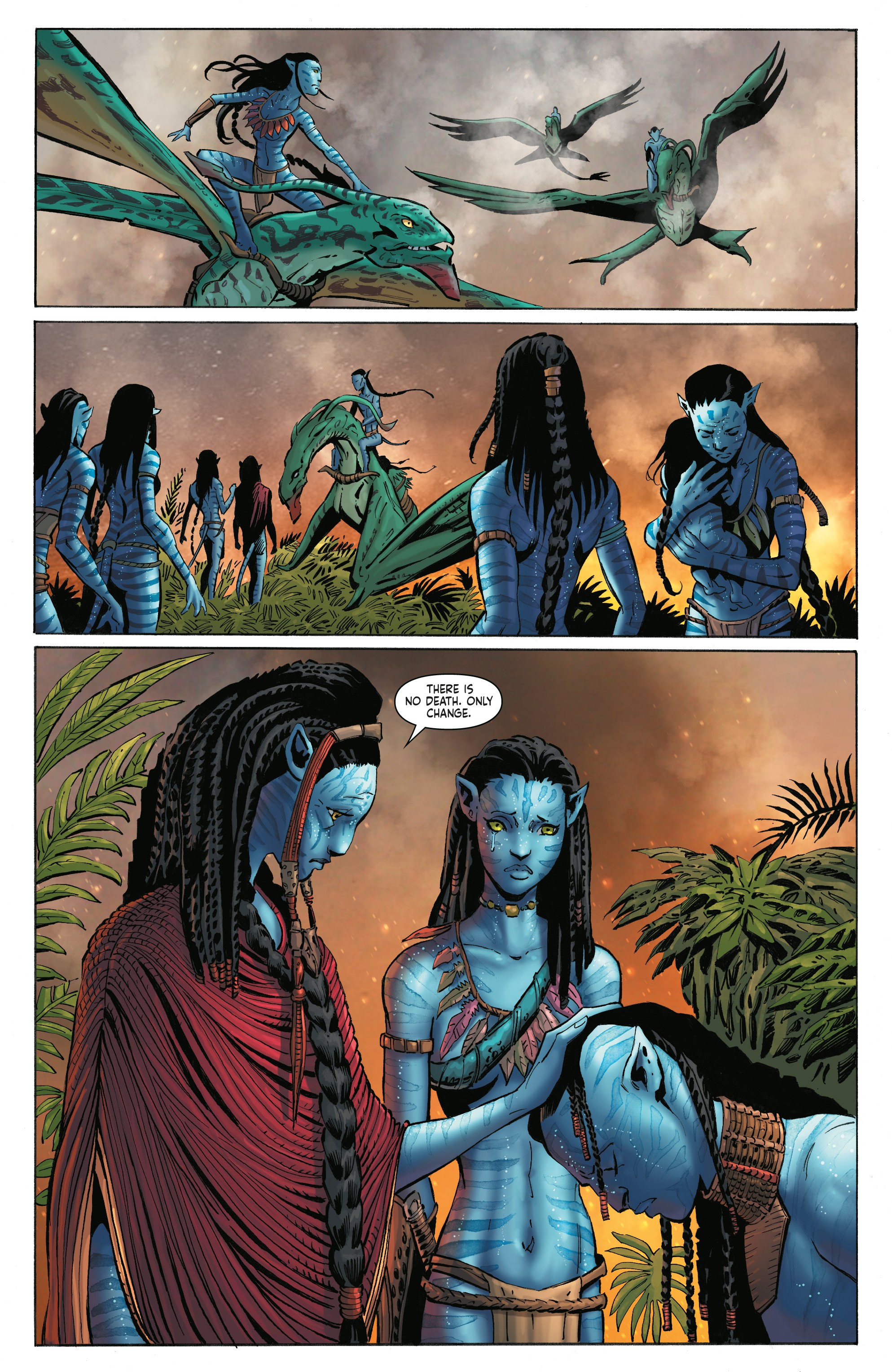 Read online Avatar: Tsu'tey's Path comic -  Issue #5 - 17