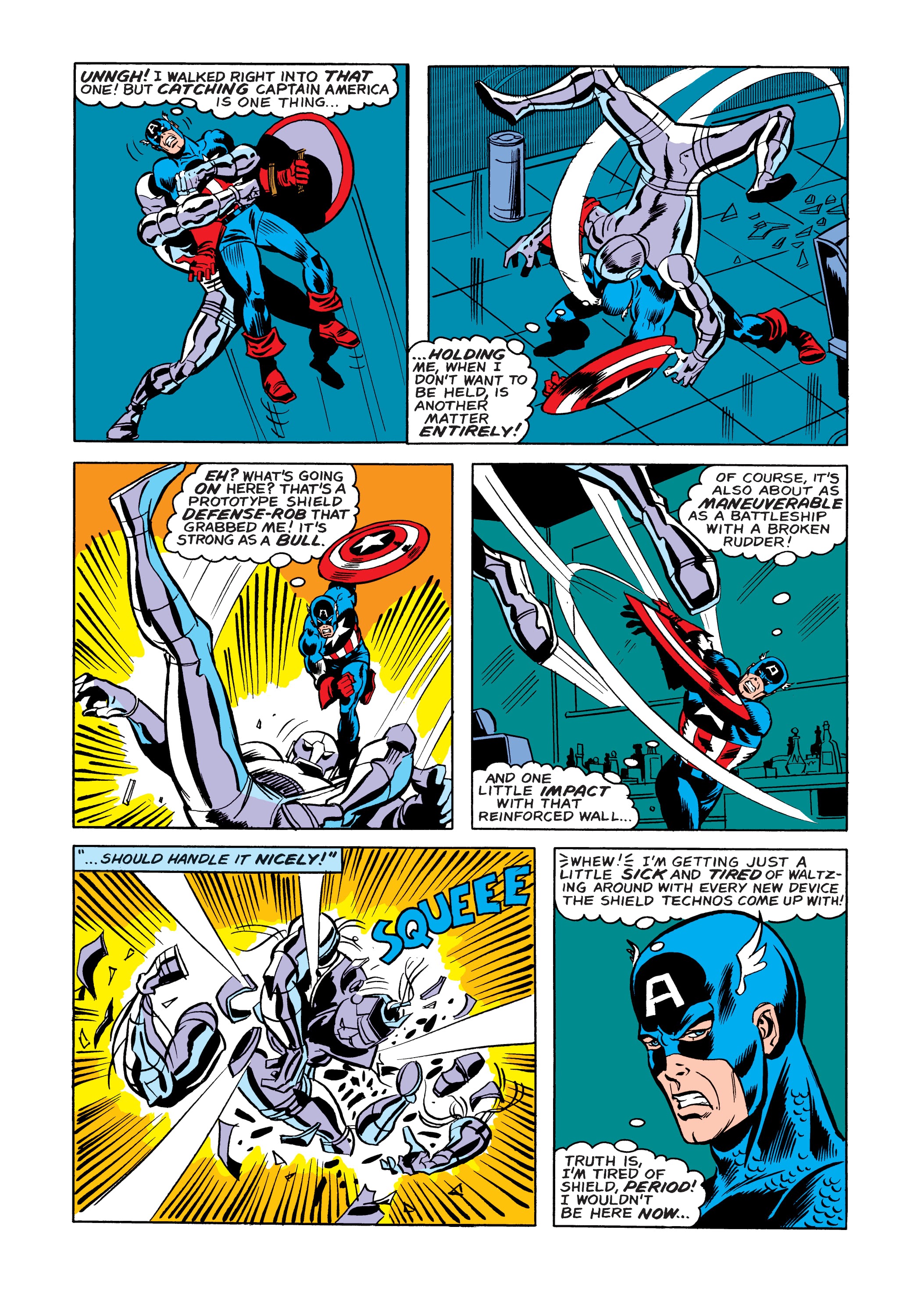 Read online Marvel Masterworks: Captain America comic -  Issue # TPB 12 (Part 3) - 32