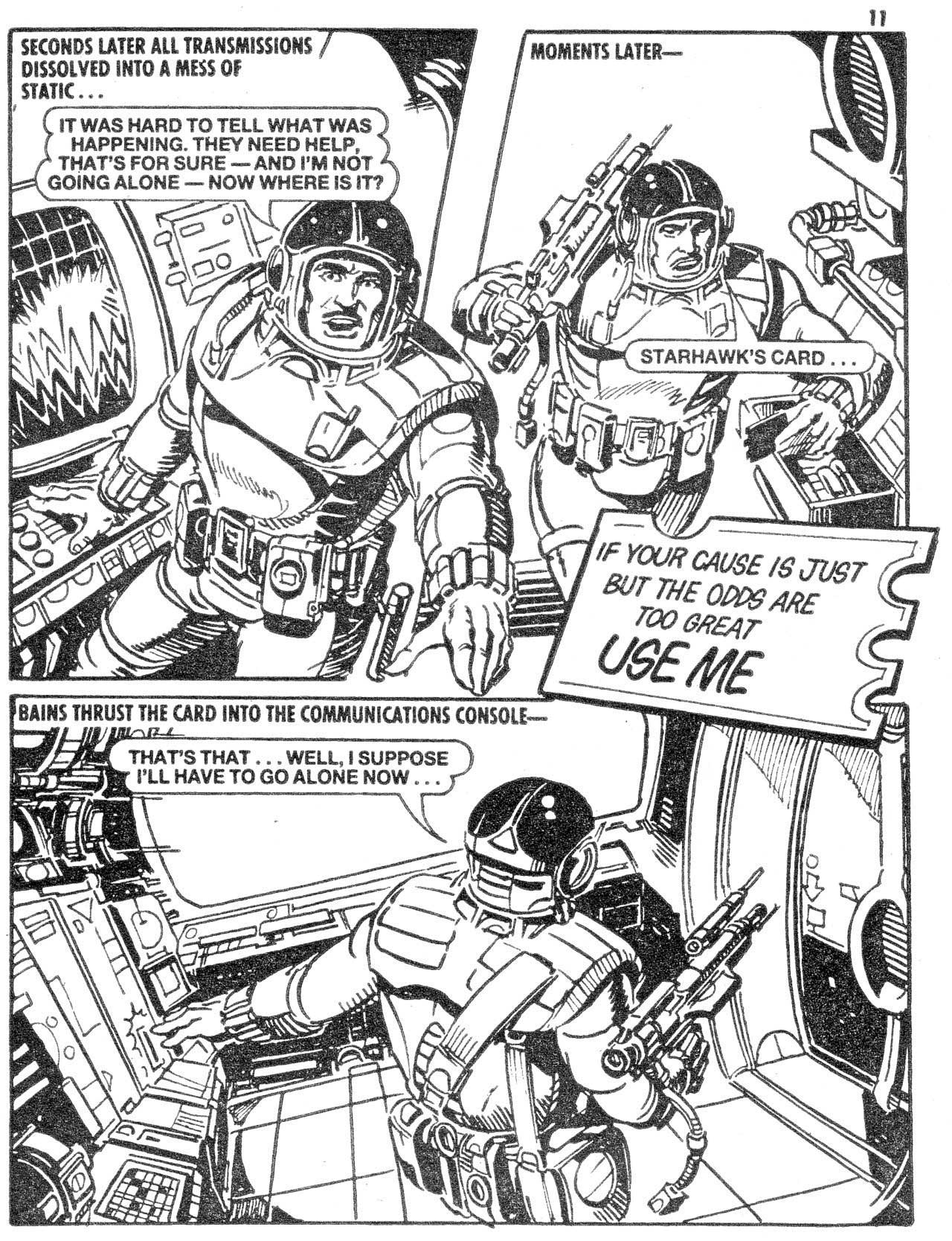 Read online Starblazer comic -  Issue #201 - 12