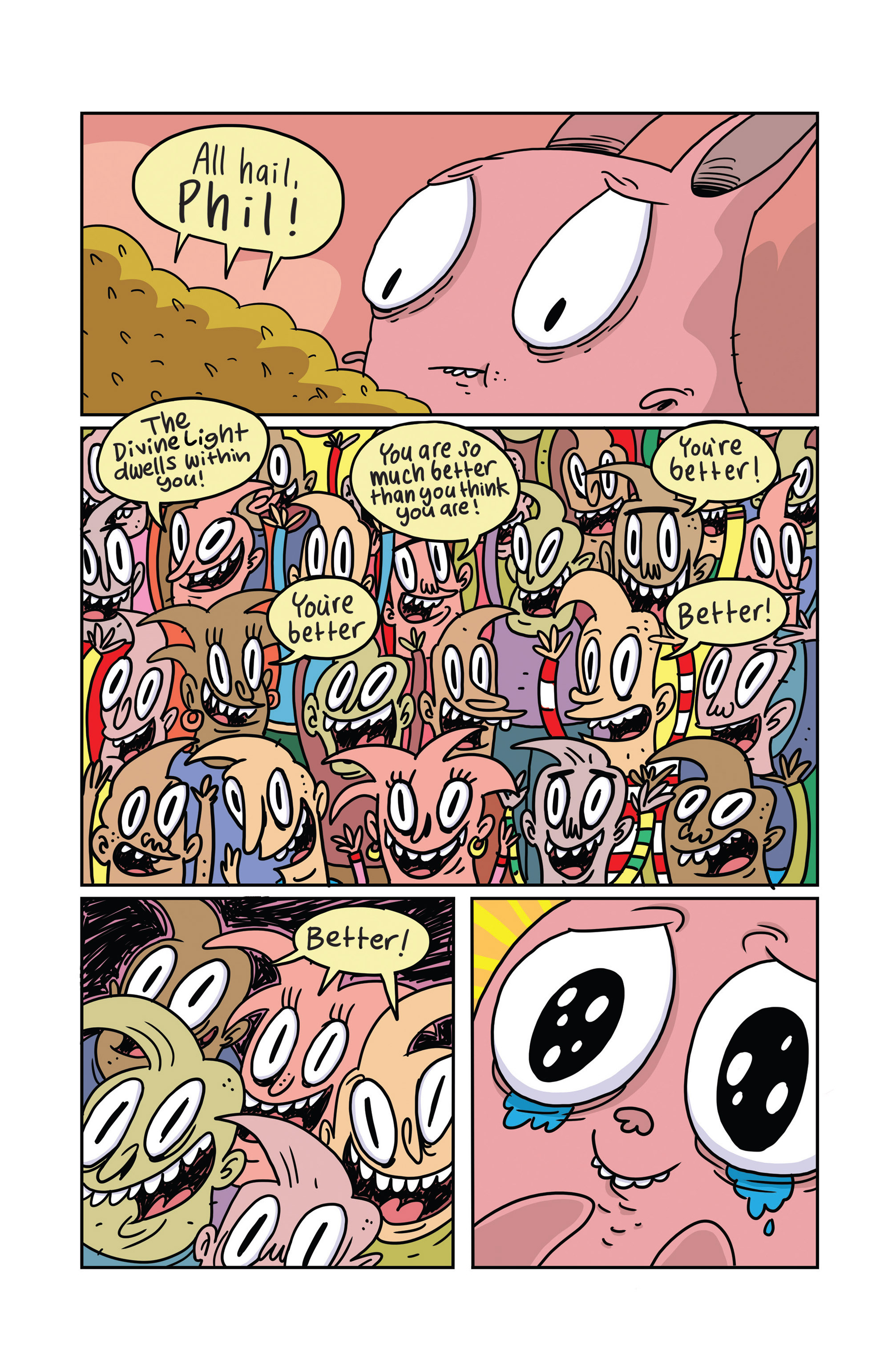Read online Itty Bitty Bunnies In Rainbow Pixie Candy Land: Bong Genie comic -  Issue # Full - 6