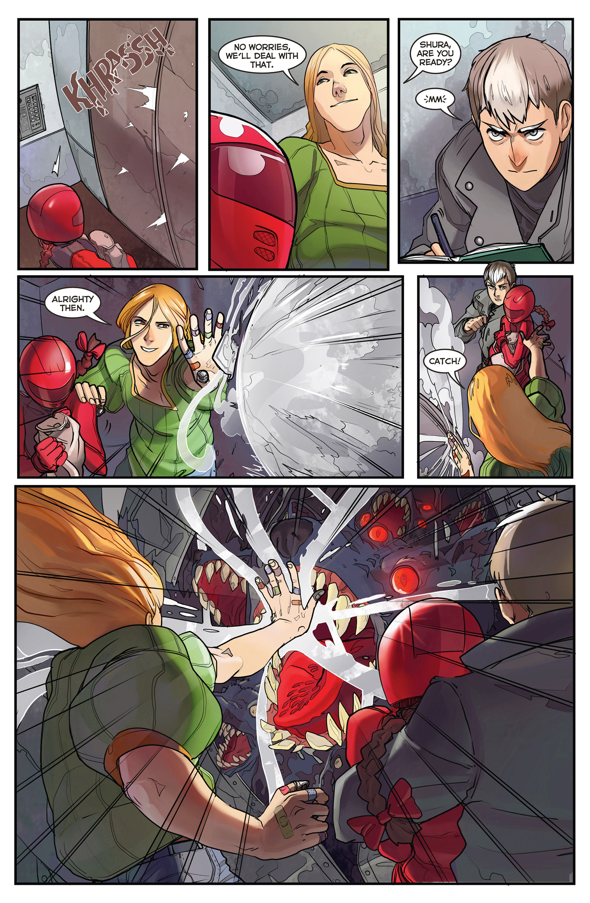 Read online Exlibrium comic -  Issue #1 - 5