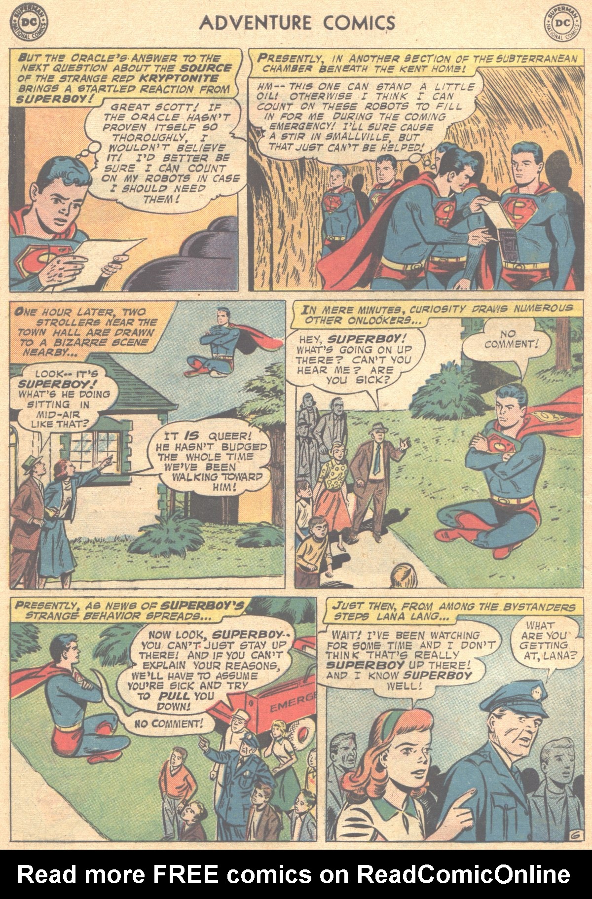 Read online Adventure Comics (1938) comic -  Issue #252 - 8