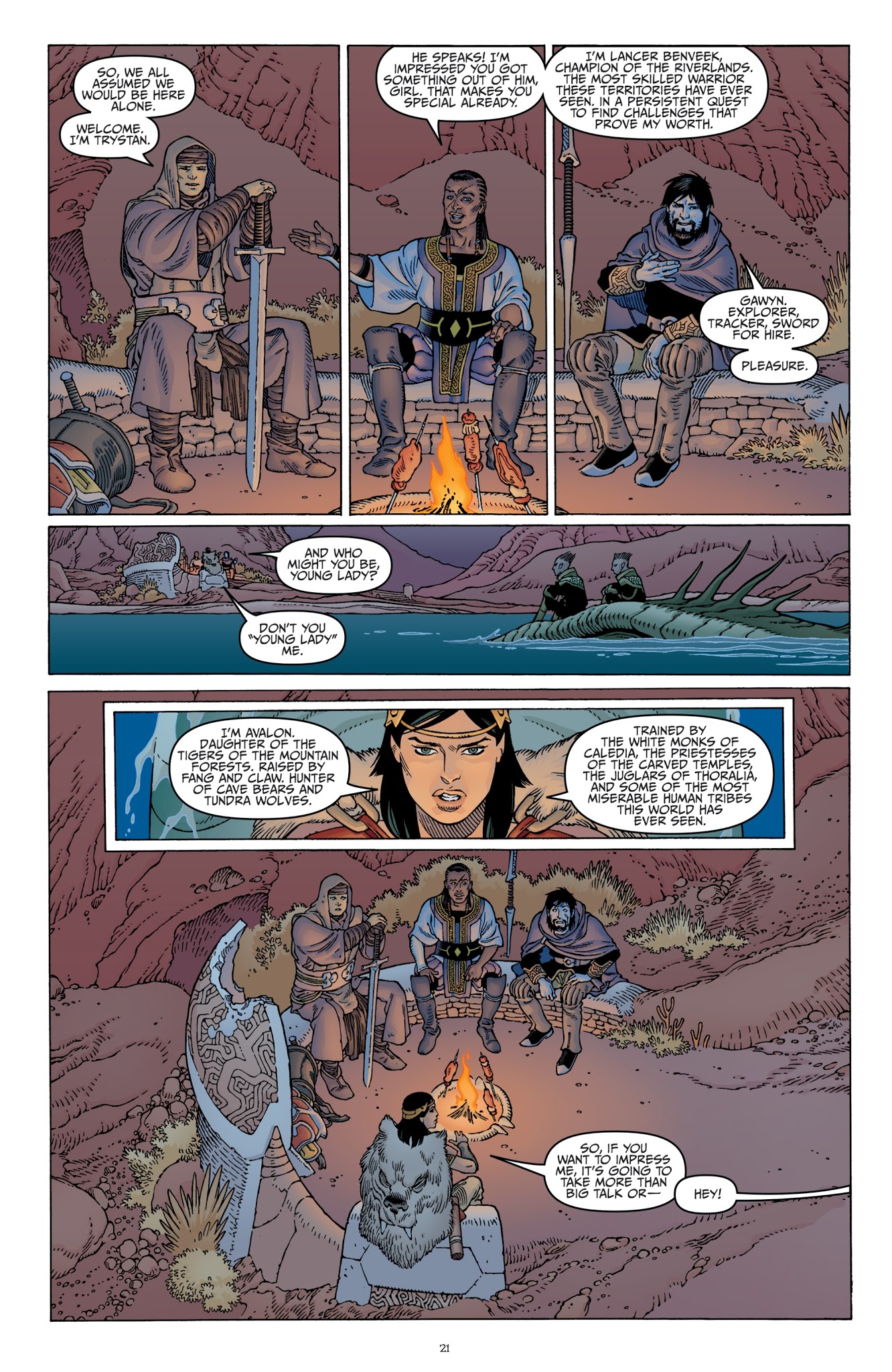 Read online Sword of Ages comic -  Issue #1 - 22