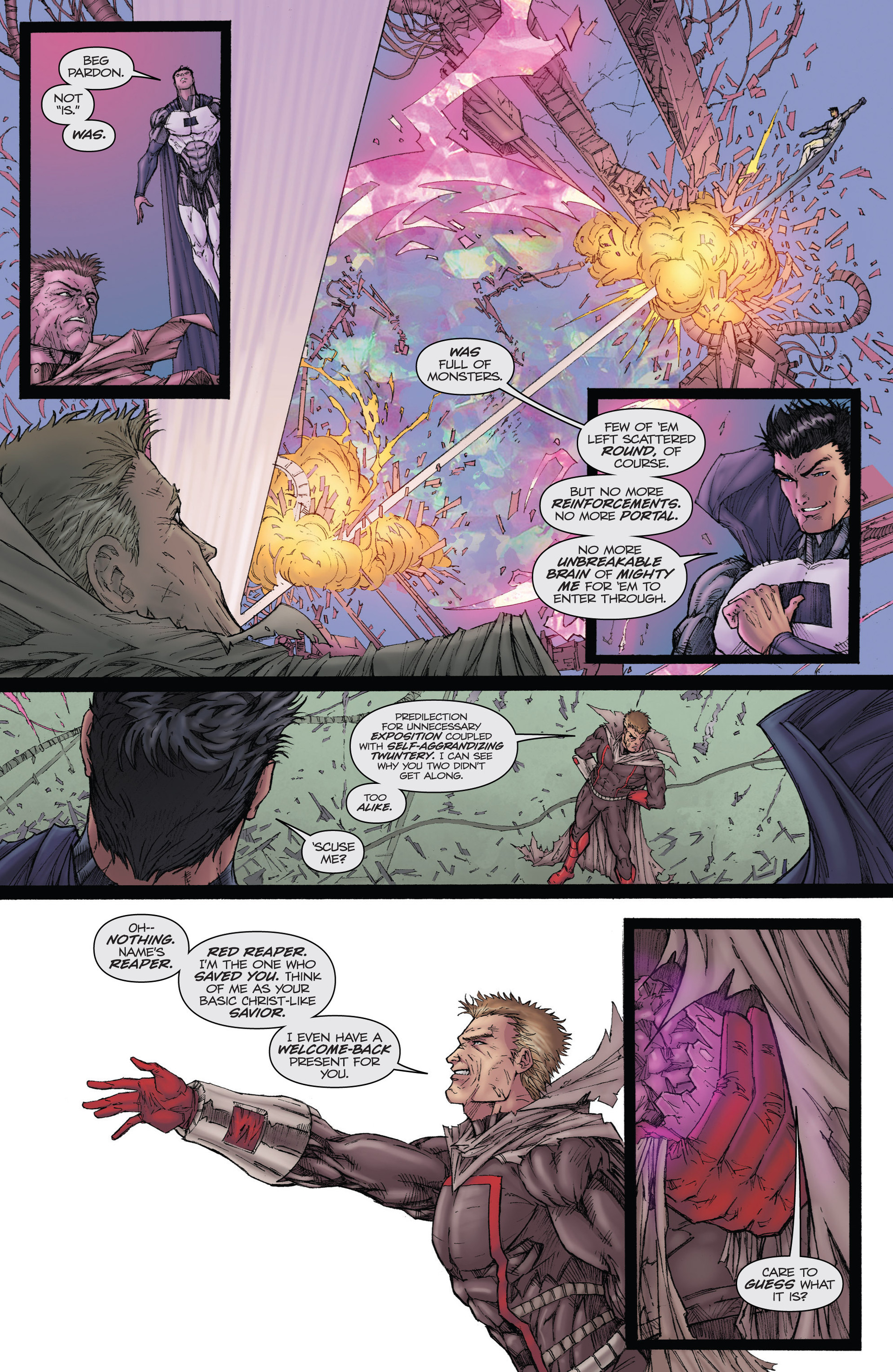 Read online Extermination comic -  Issue #8 - 16