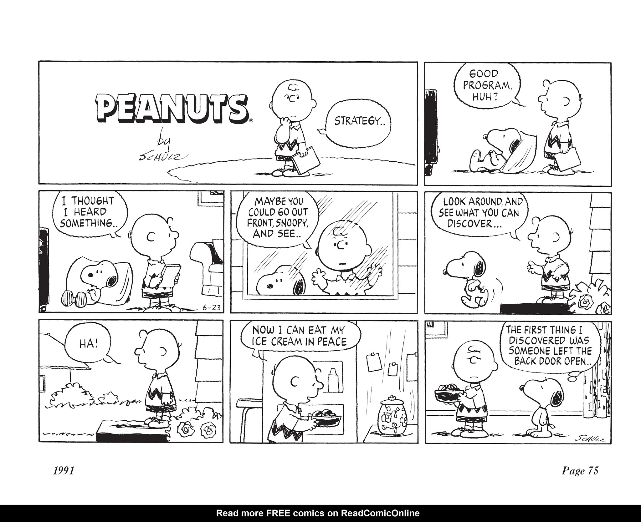 Read online The Complete Peanuts comic -  Issue # TPB 21 - 89