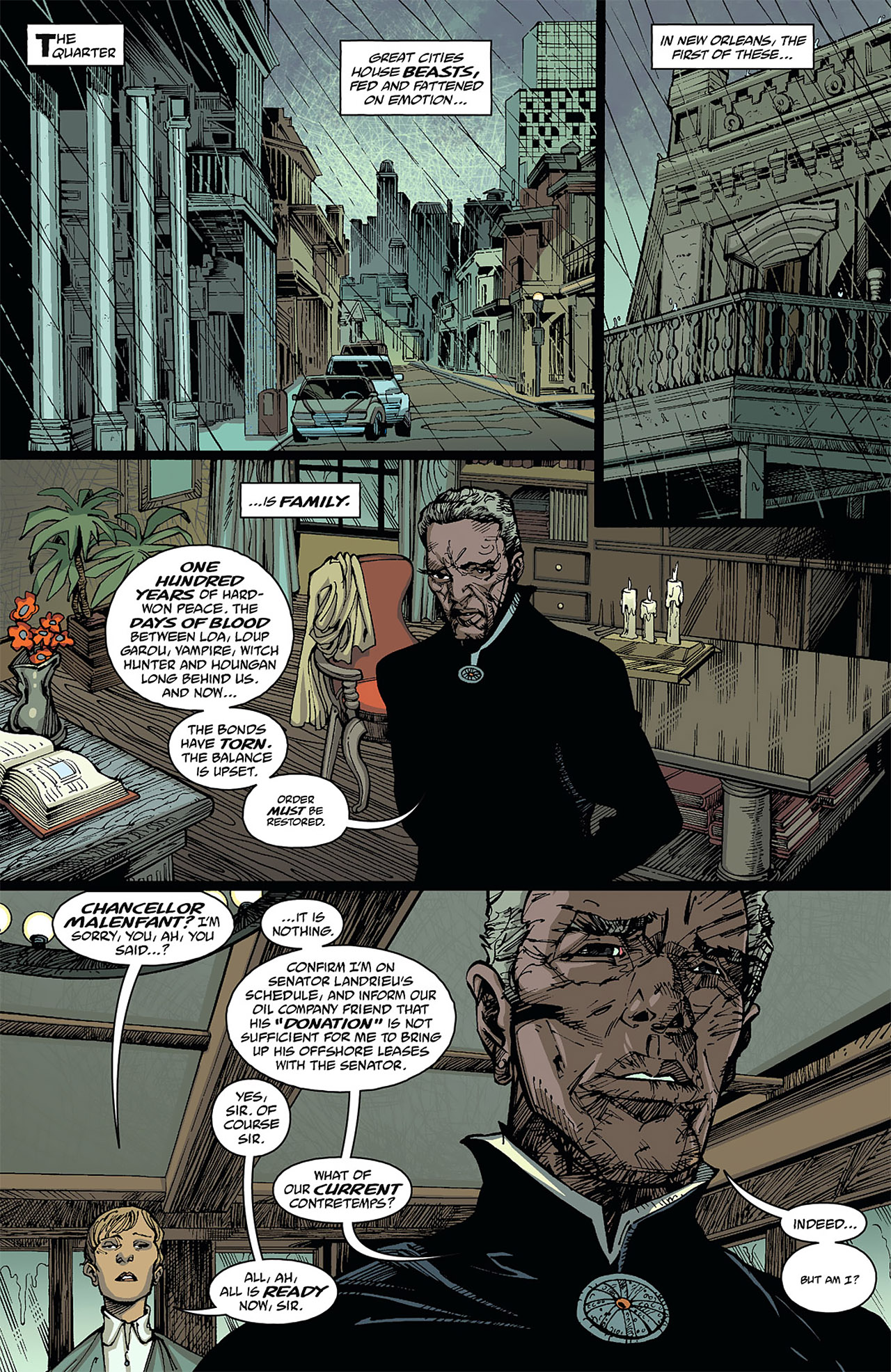 Read online Dominique Laveau: Voodoo Child comic -  Issue #1 - 11