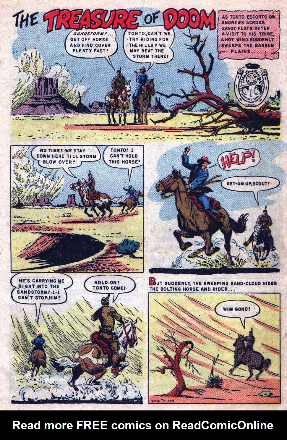 Read online Lone Ranger's Companion Tonto comic -  Issue #7 - 3