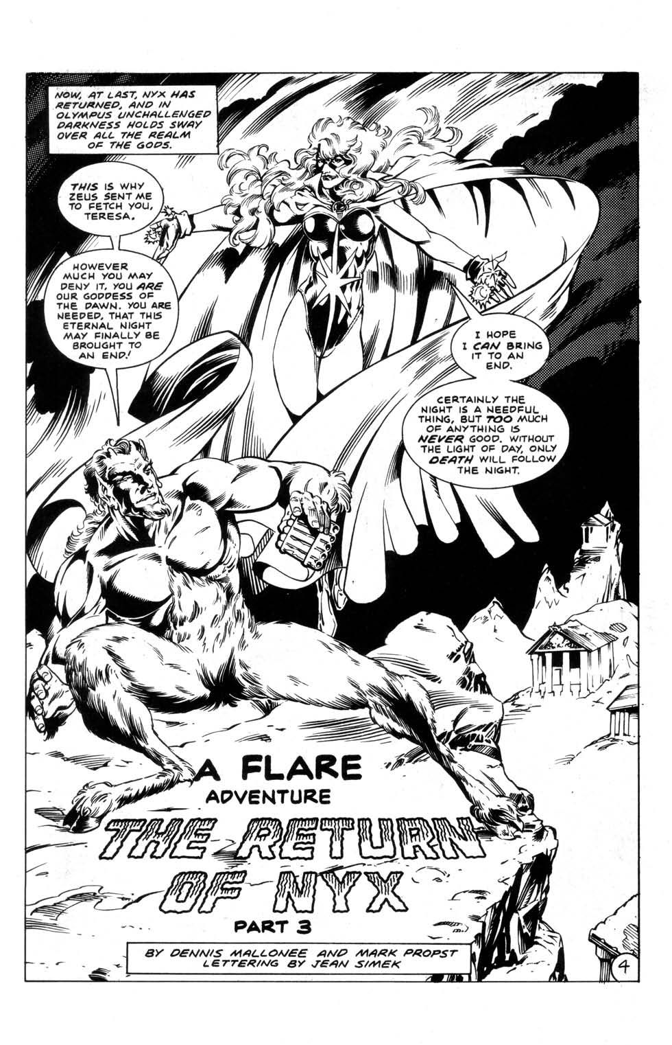 Read online Flare (1990) comic -  Issue #12 - 6