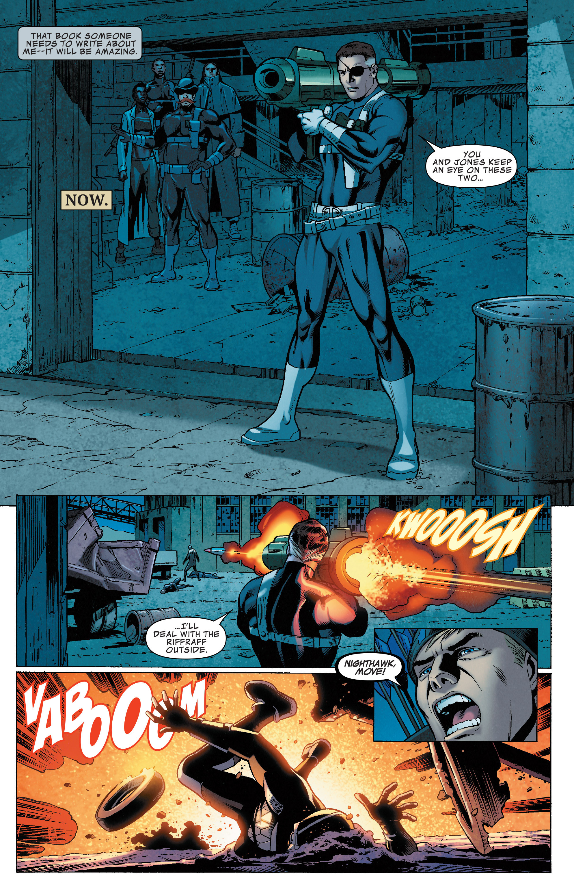 Read online Occupy Avengers comic -  Issue #4 - 6